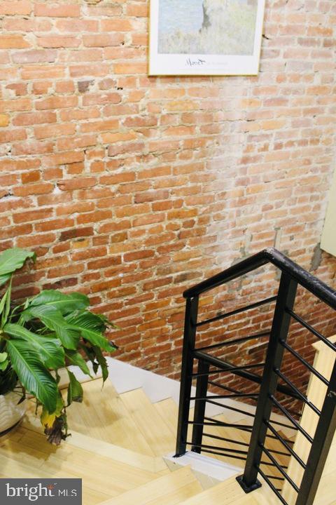 1011 8th Street Northeast Washington, DC 20002 - Photo 9 of 34 a view of entryway with wooden stairs