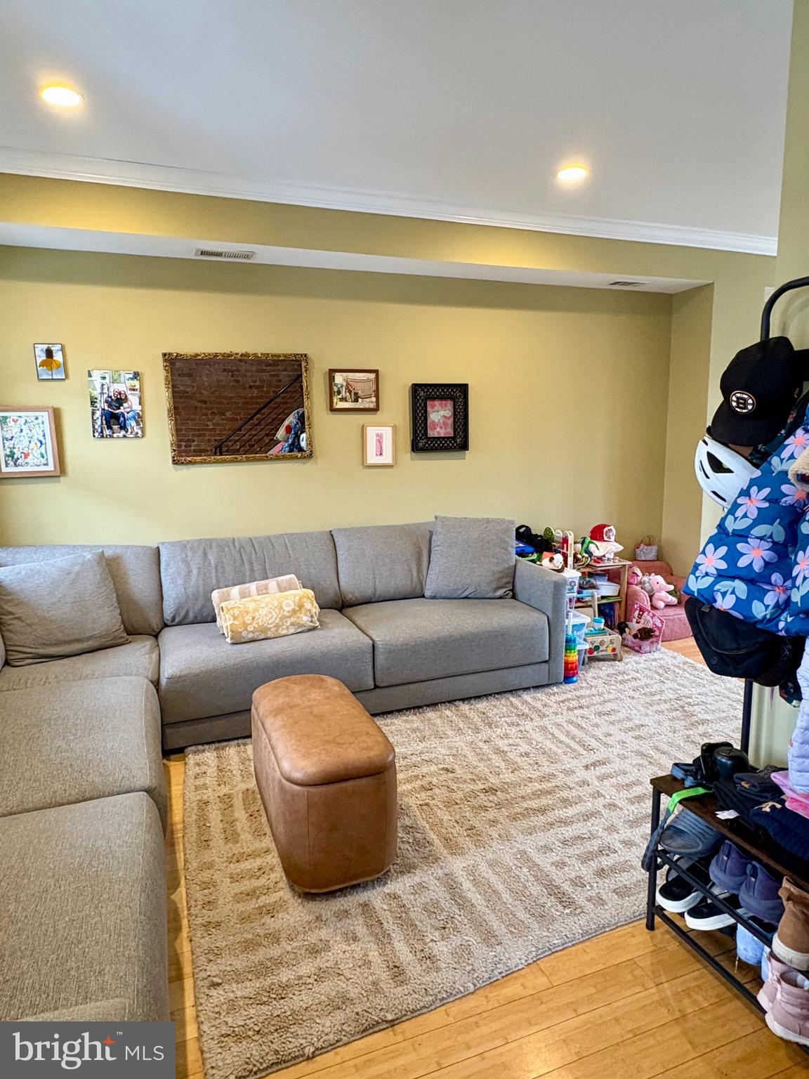 1011 8th Street Northeast Washington, DC 20002 - Photo 10 of 34 a living room with furniture and a couch