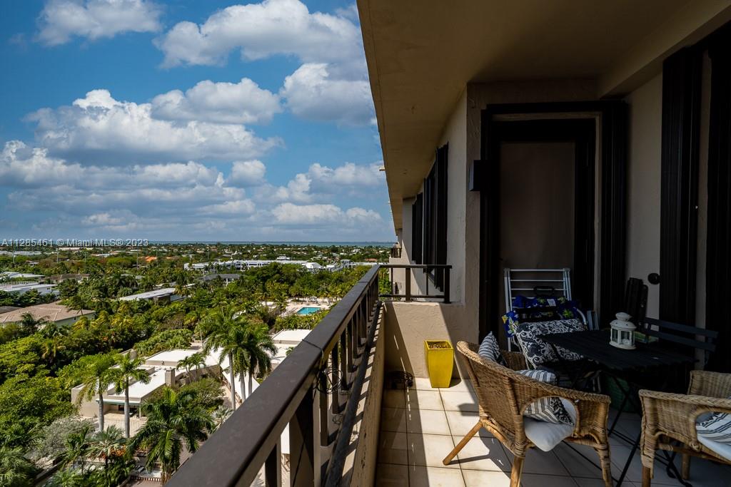 151 Crandon Boulevard, Unit 1023 Key Biscayne, FL 33149 - Photo 55 of 55 a view of a balcony with chairs