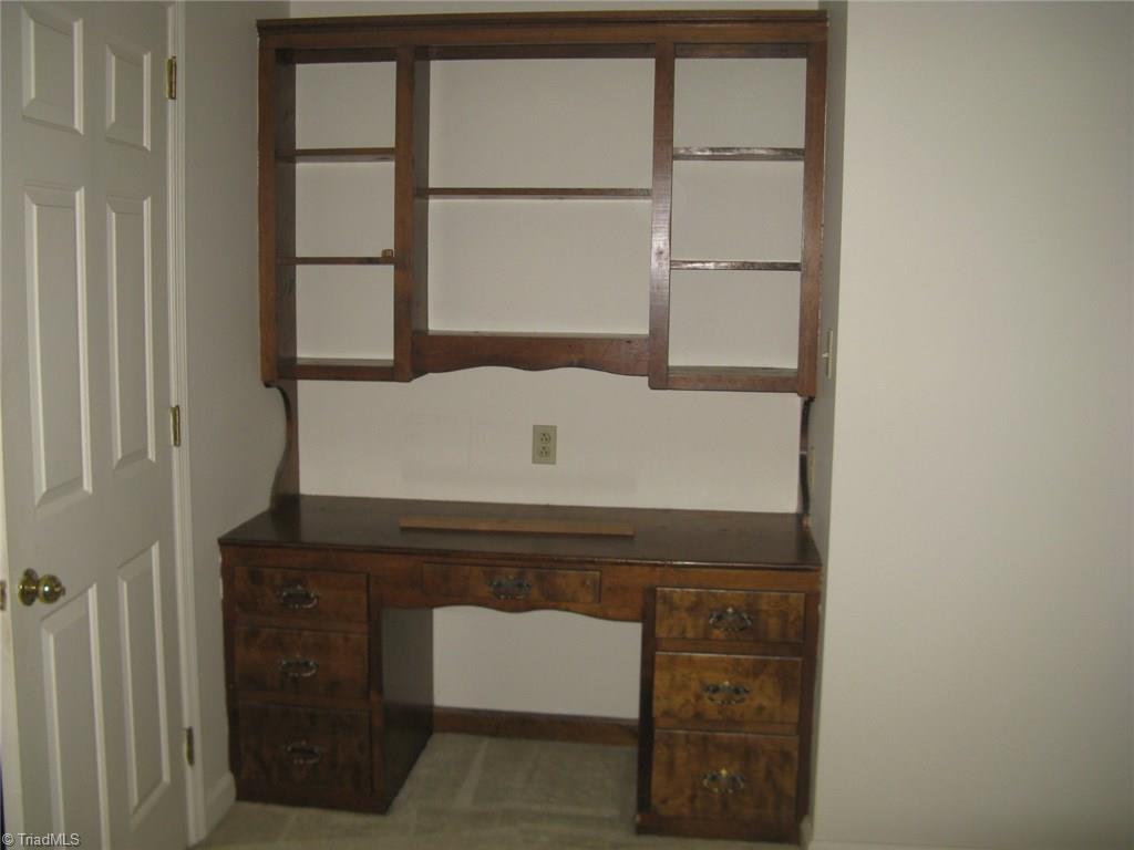 5204 Saddle Brook Road Oak Ridge, NC 27310 - Photo 27 of 29 Built in Desk in 2nd Bedroom