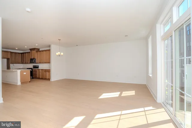 a view of kitchen with furniture and window