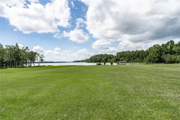 a view of a green field