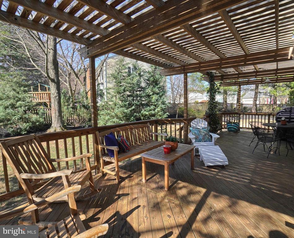 12101 Triple Crown Road Gaithersburg, MD 20878 - Photo 39 of 42 Spacious Deck w/ Pergola