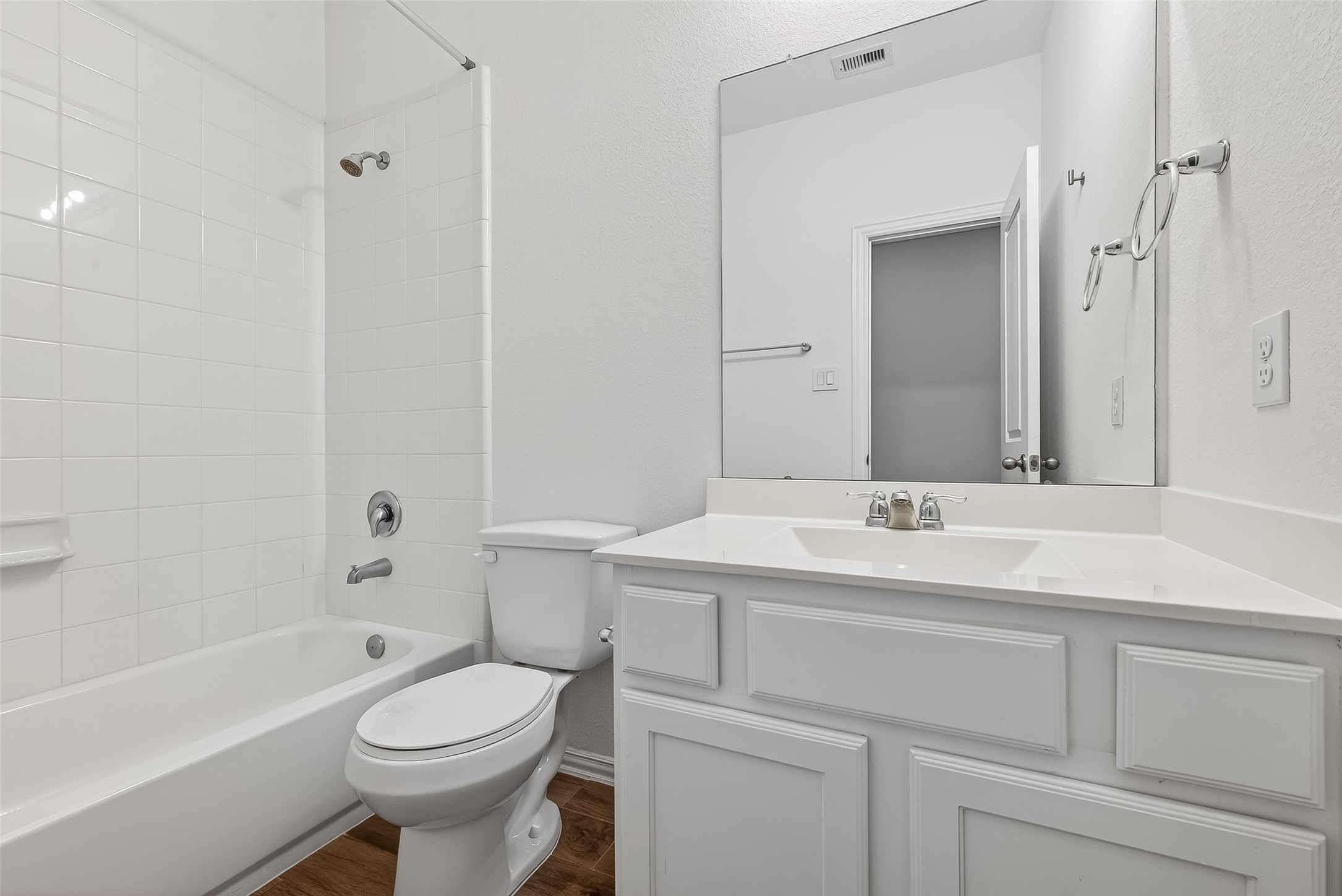 210 Emory Birch Montgomery, TX 77316 - Photo 31 of 48 a bathroom with a sink a toilet and shower