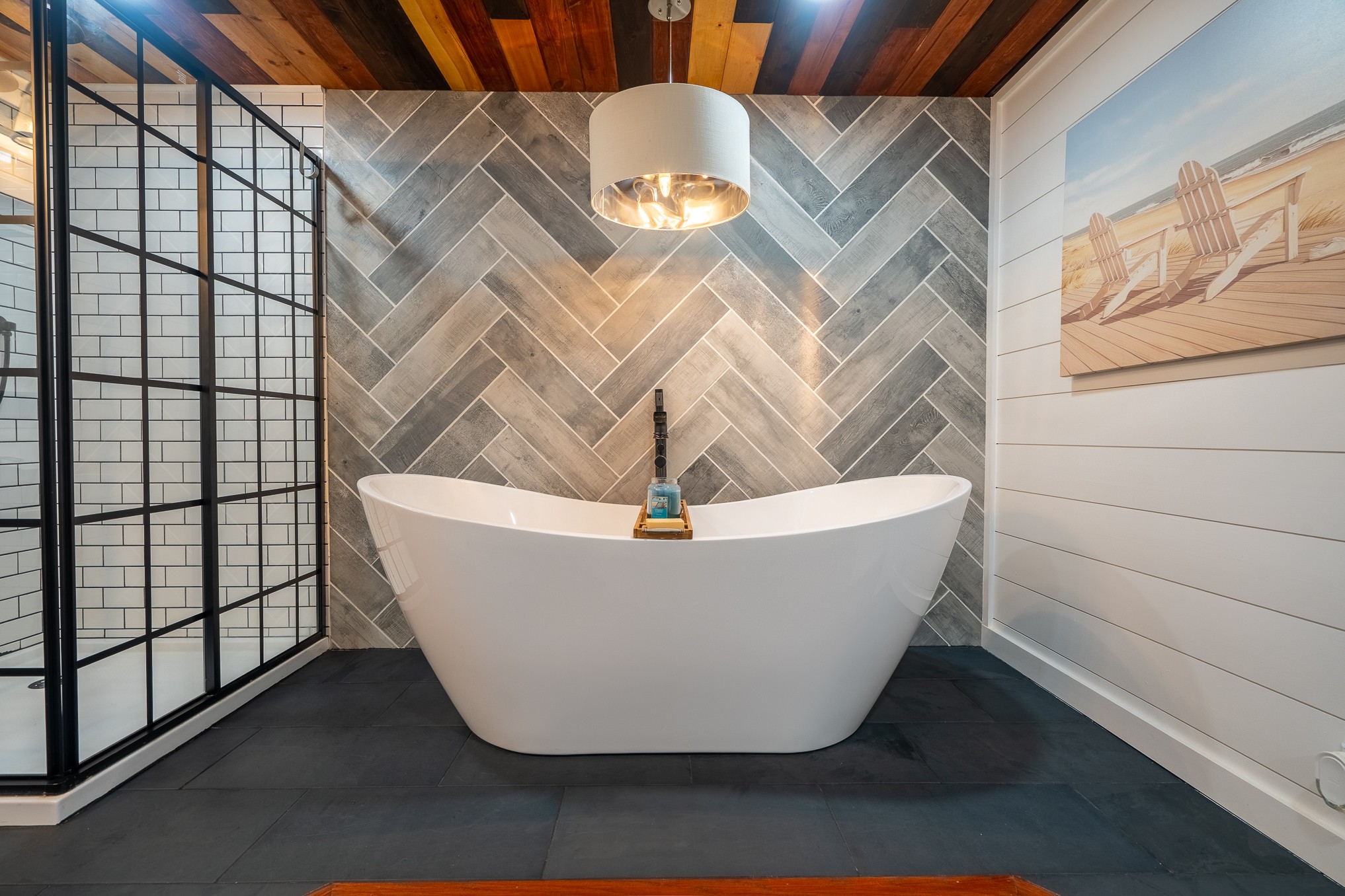 12 Horseshoe Bend Road Leoma, TN 38468 - Photo 40 of 51 a white tub sitting next to a window