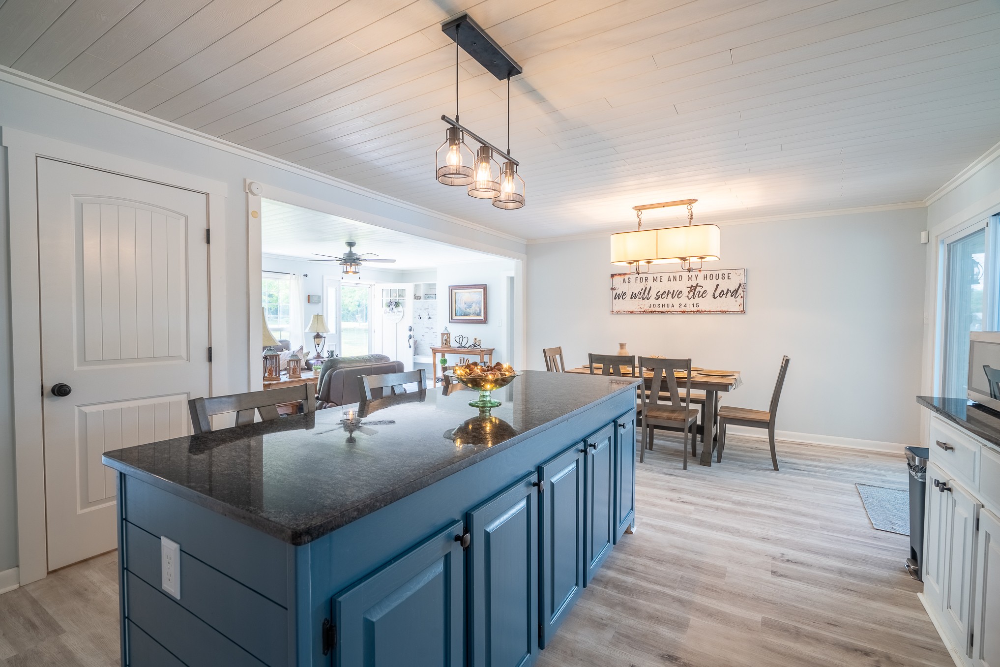 12 Horseshoe Bend Road Leoma, TN 38468 - Photo 8 of 51 a view of a dining room with furniture window and wooden floor