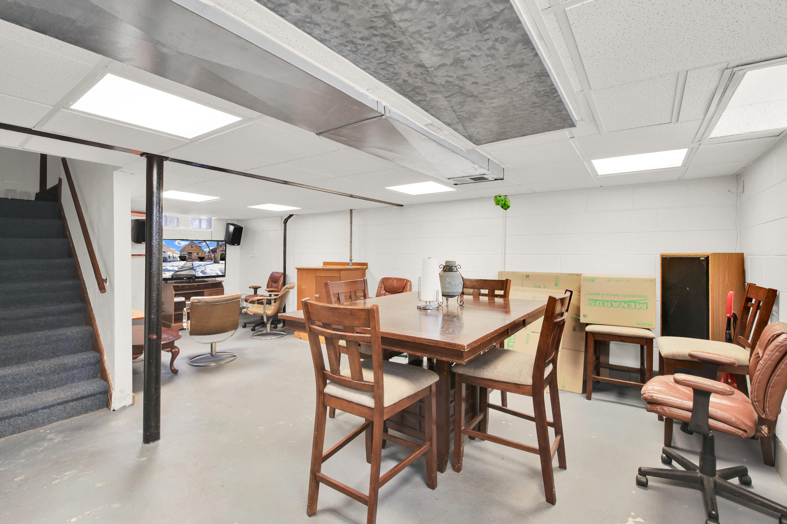 4946 North 26th Street Milwaukee, WI 53209 - Photo 13 of 17 Lower Rec Room