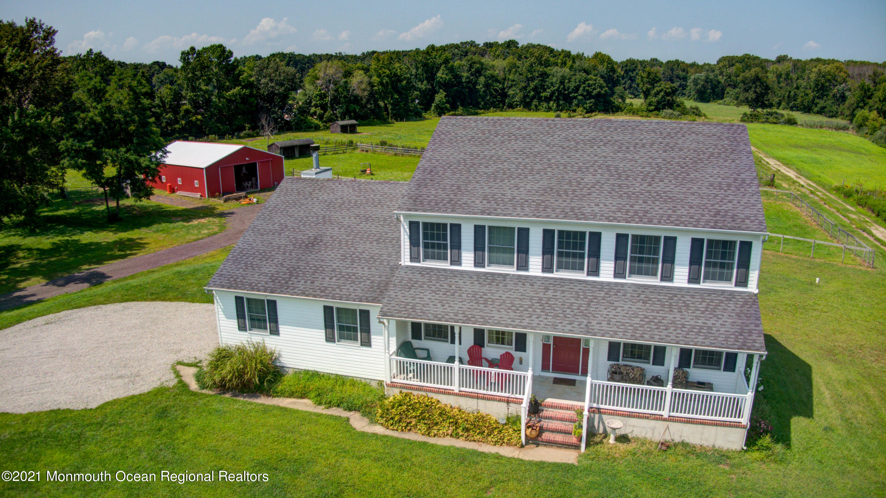 385 Jacobstown Cookstown Road Wrightstown, NJ 08562 - Photo 1 of 40 Drone (2 of 17)