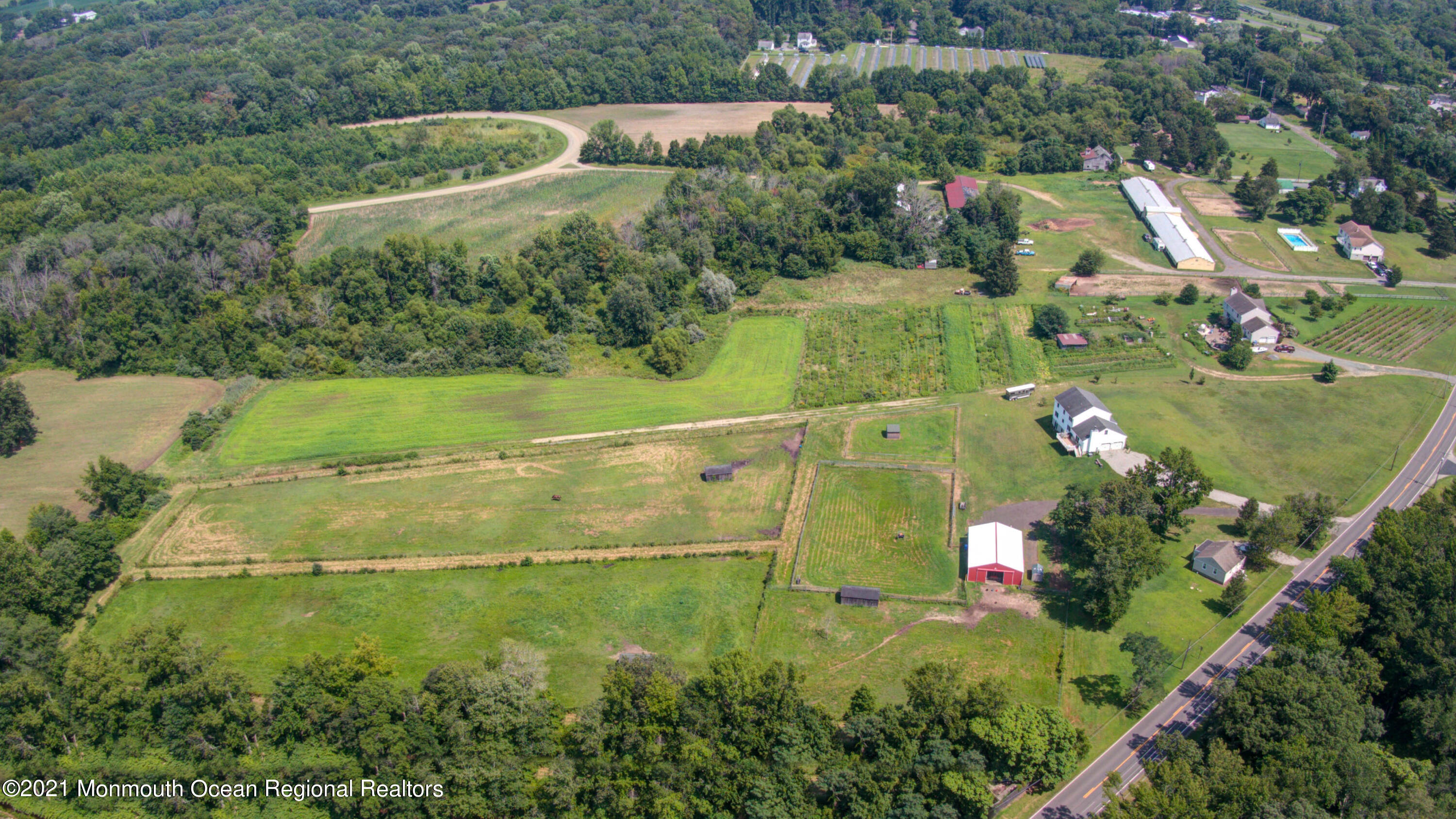 385 Jacobstown Cookstown Road Wrightstown, NJ 08562 - Photo 40 of 40 Drone (8 of 17)