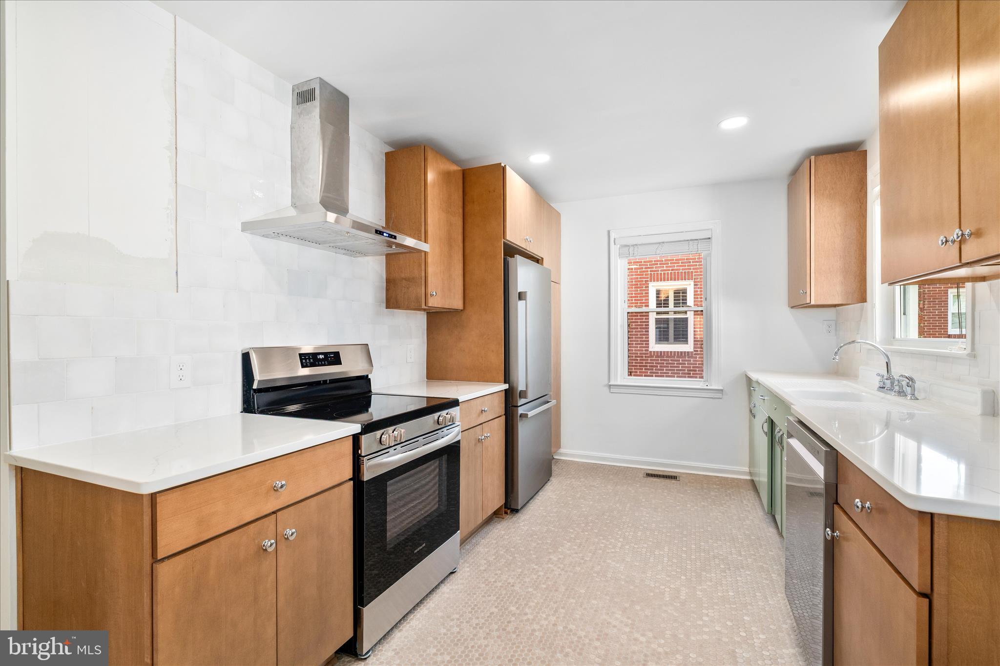 117 West 14th Street Frederick, MD 21701 - Photo 6 of 40 Kitchen w/ New Stove & Range