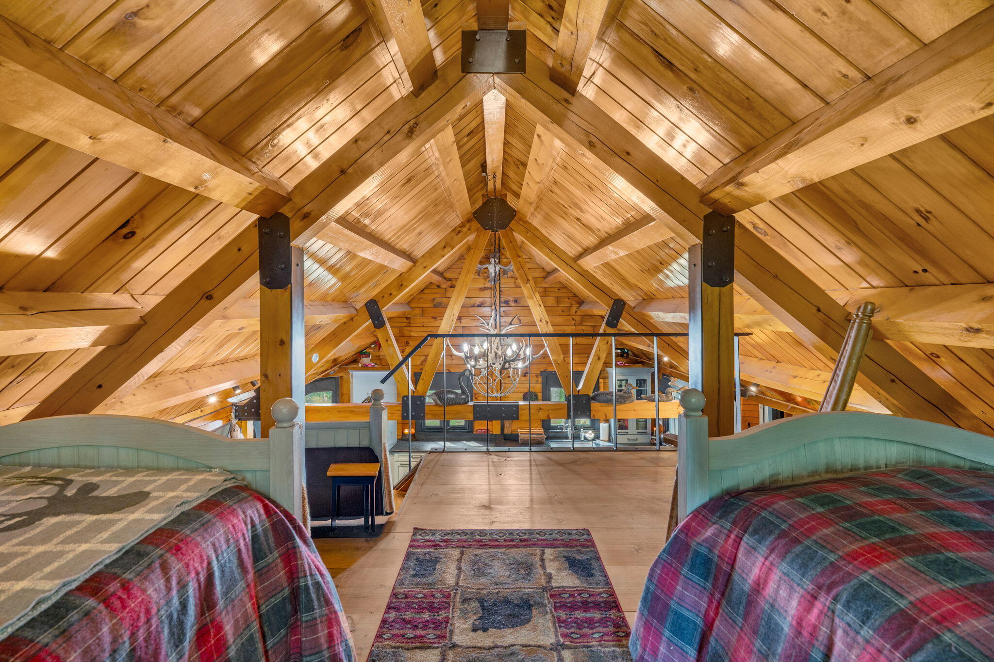 1035 Mullen Road Stetson, ME 04488 - Photo 23 of 48 Love this post and beam