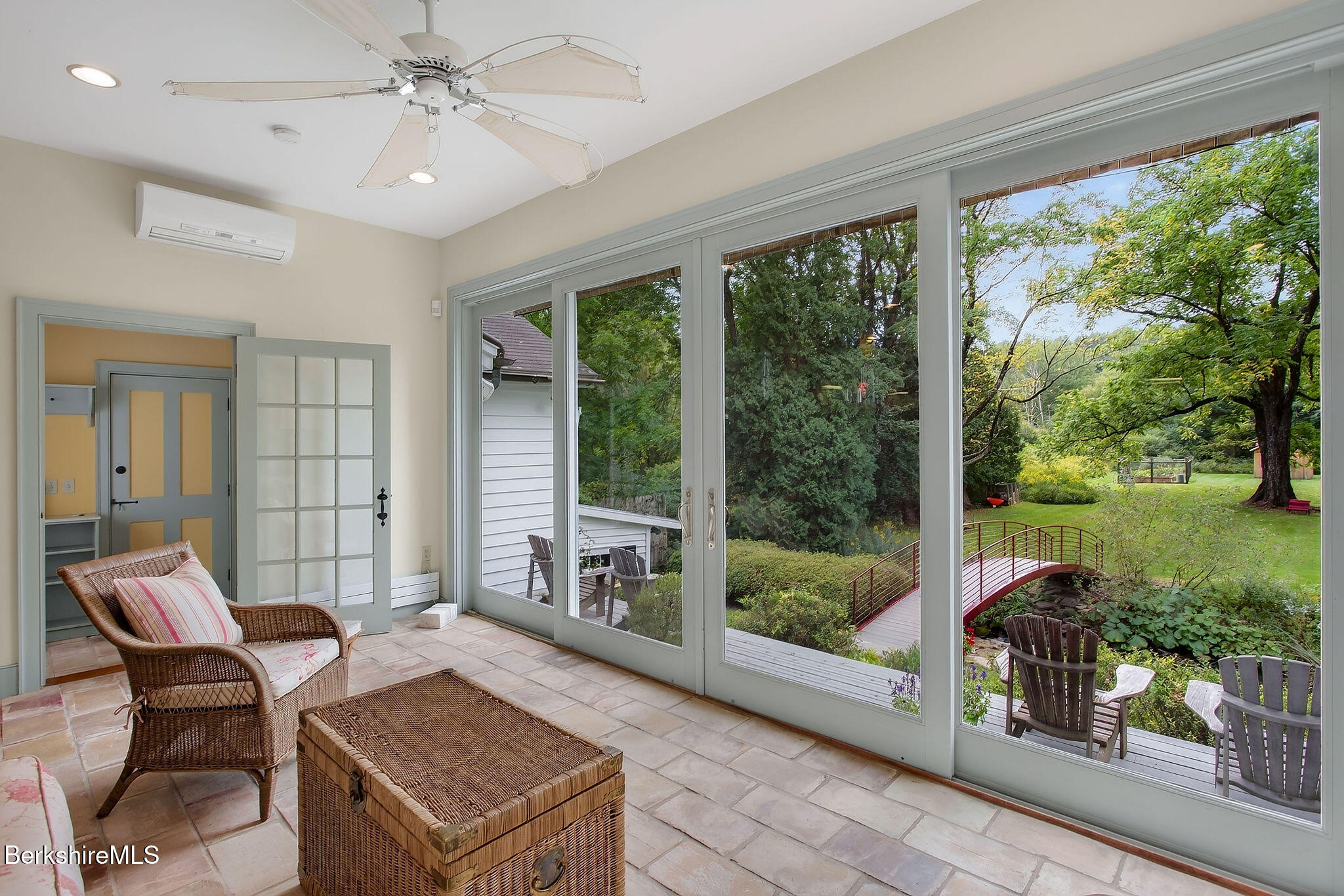4 Sheffield Road Egremont, MA 01258 - Photo 13 of 42 Sitting Room Overlooking Brook