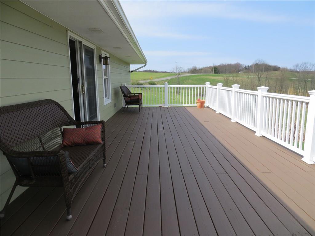 586 Anderson Hozak Road Clinton, PA 15026 - Photo 22 of 25 Back Yard Private Deck off Family Room