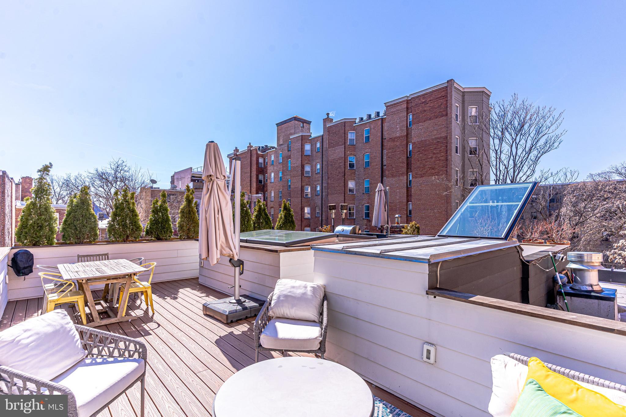 1420 Paloma Way Northwest Washington, DC 20009 - Photo 24 of 26 Rooftop Terrace