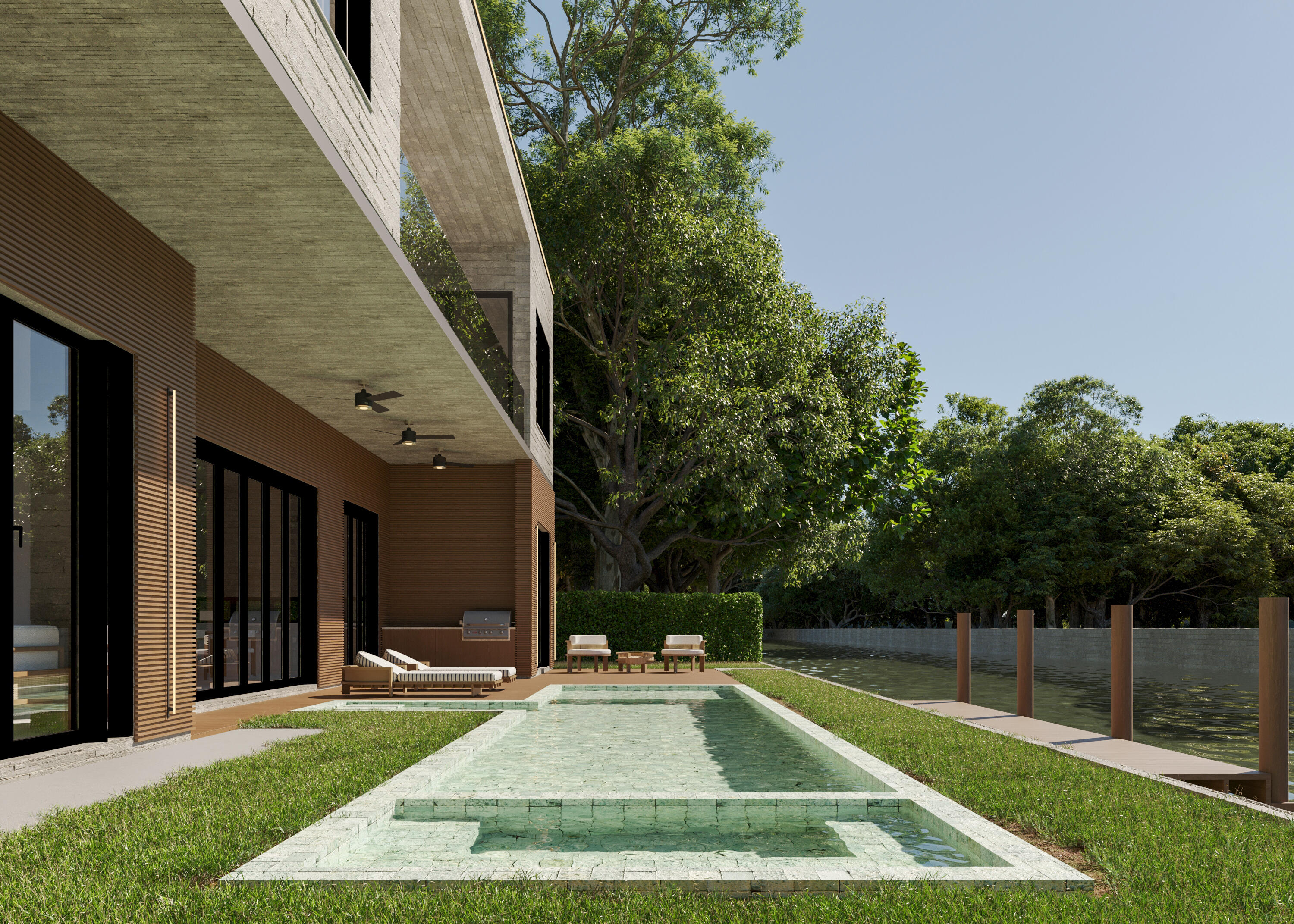 741 Enfield Street Boca Raton, FL 33487 - Photo 4 of 10 a view of a house with backyard and sitting area