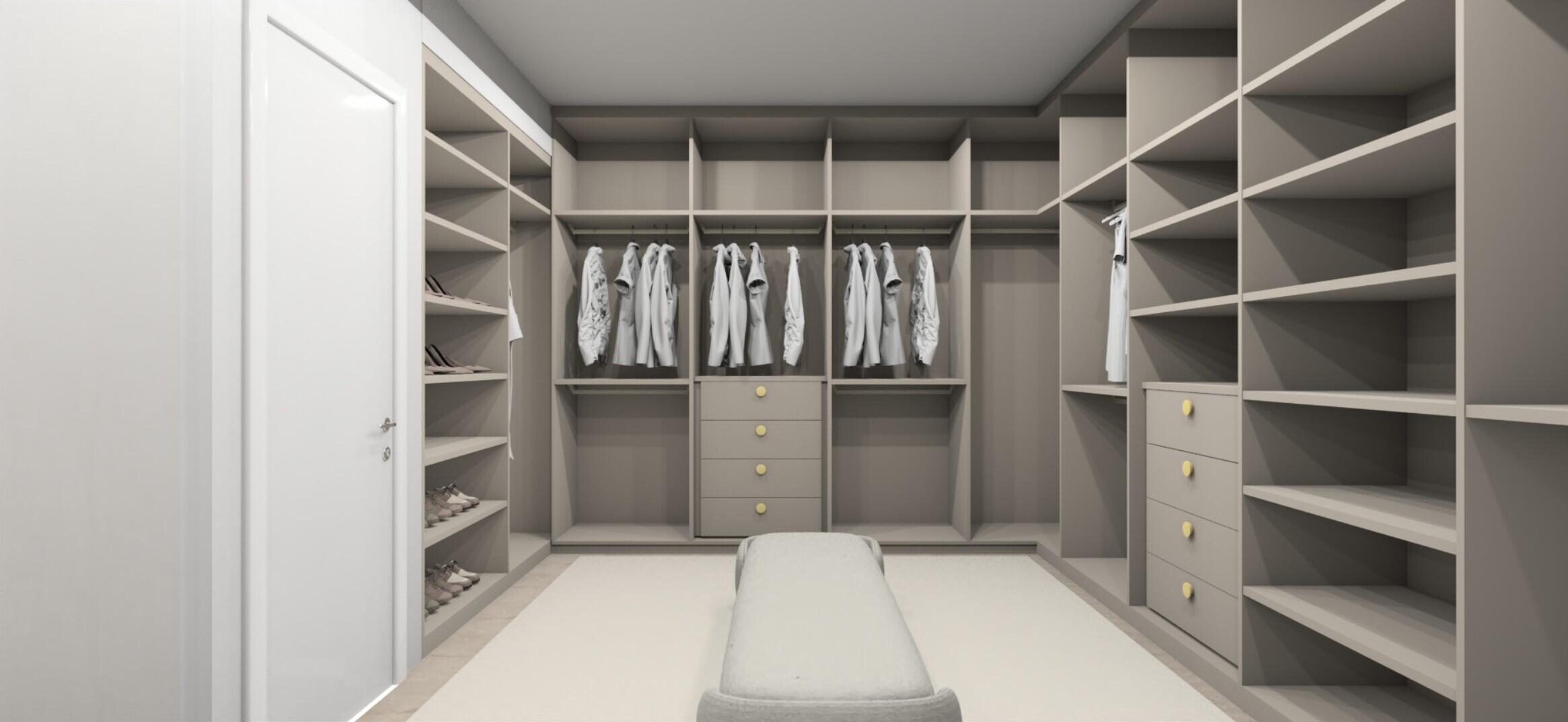 741 Enfield Street Boca Raton, FL 33487 - Photo 8 of 10 a view of walk in closet with empty racks