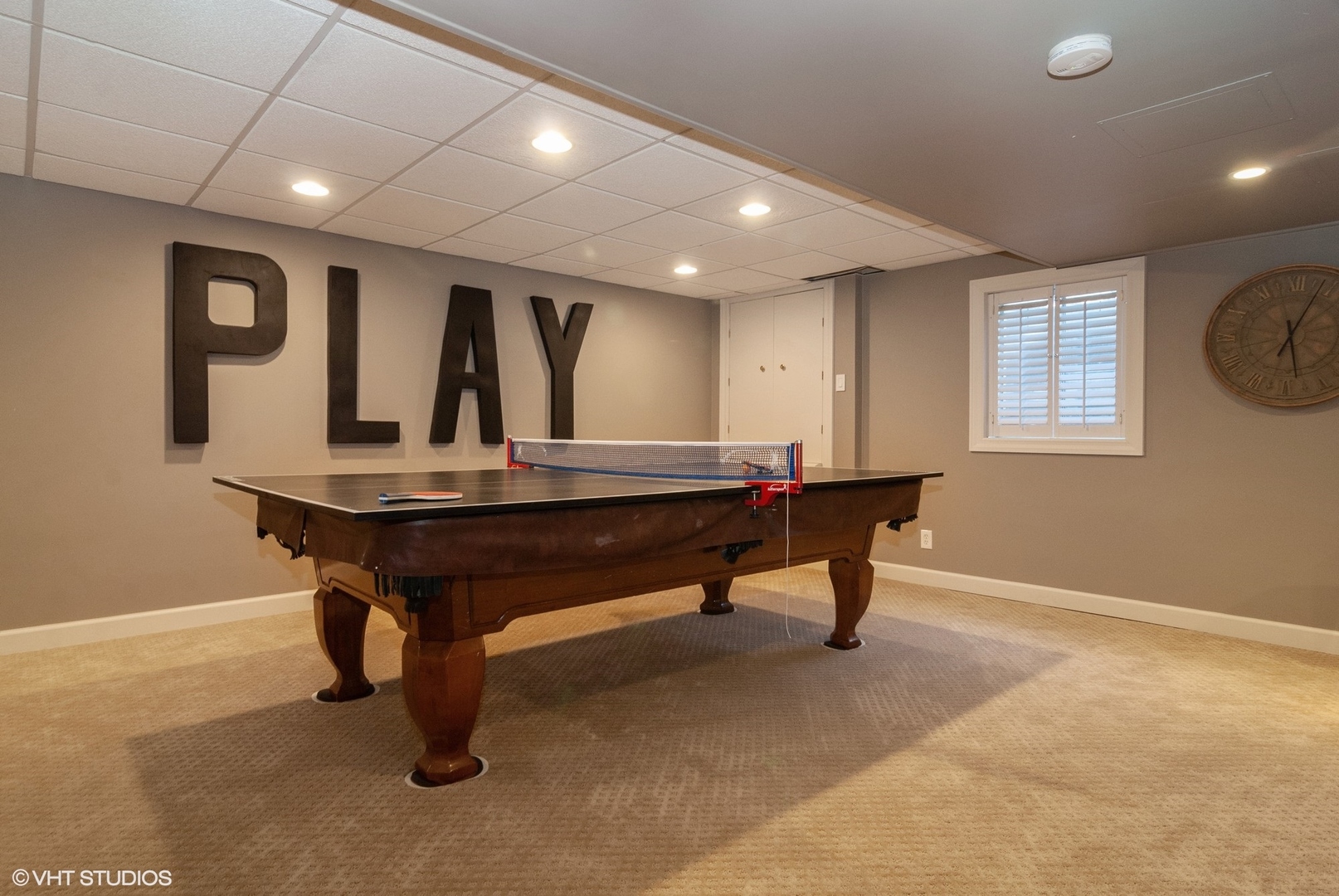 407 Hankes Road Sugar Grove, IL 60554 - Photo 24 of 40 a room with furniture pool table and windows
