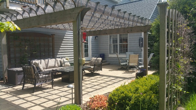 407 Hankes Road Sugar Grove, IL 60554 - Photo 36 of 40 a front view of a house with outdoor seating