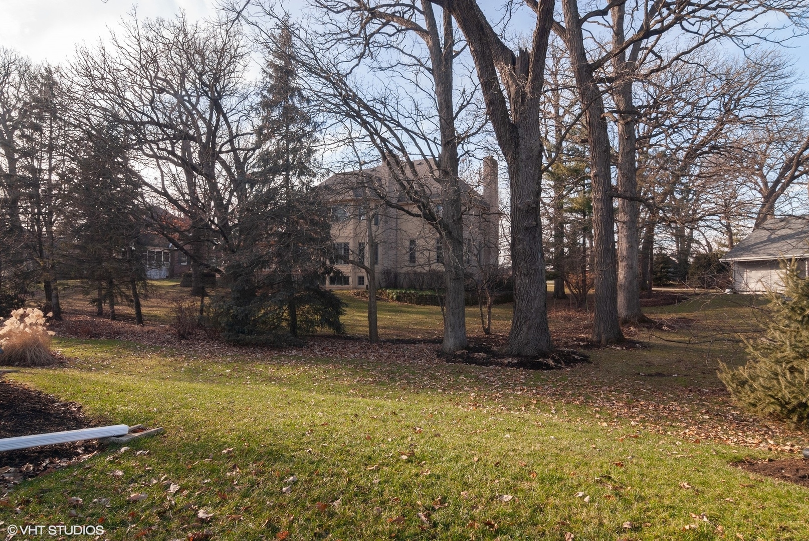 407 Hankes Road Sugar Grove, IL 60554 - Photo 40 of 40 a view of a backyard with large trees