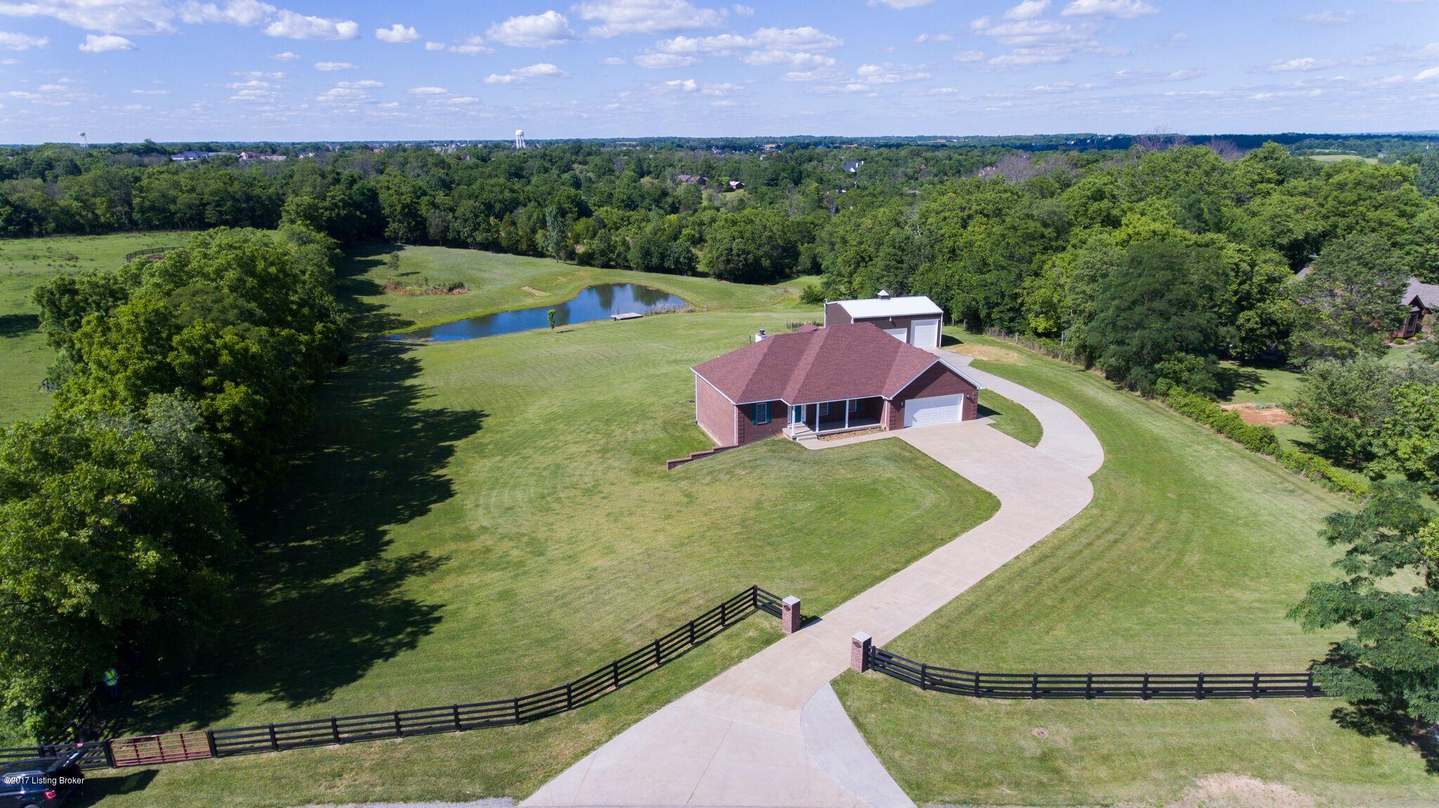 1224 Plum Ridge Road Taylorsville, KY 40071 - Photo 3 of 58 ARIAL FROM PLUM RIDGE RD