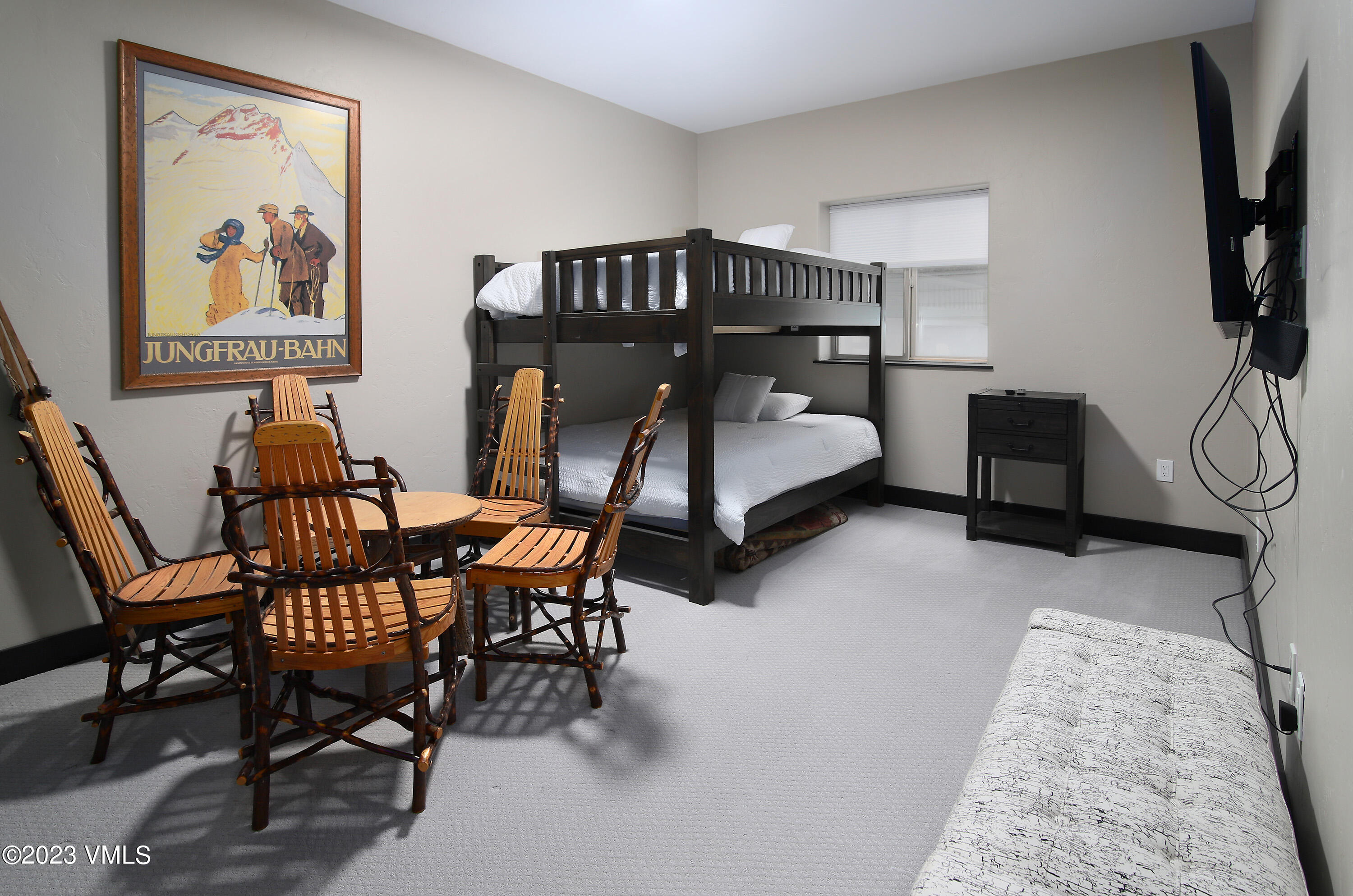 160 Nottingham Road, Unit 1 Avon, CO 81620 - Photo 24 of 28 a bedroom with furniture and a window