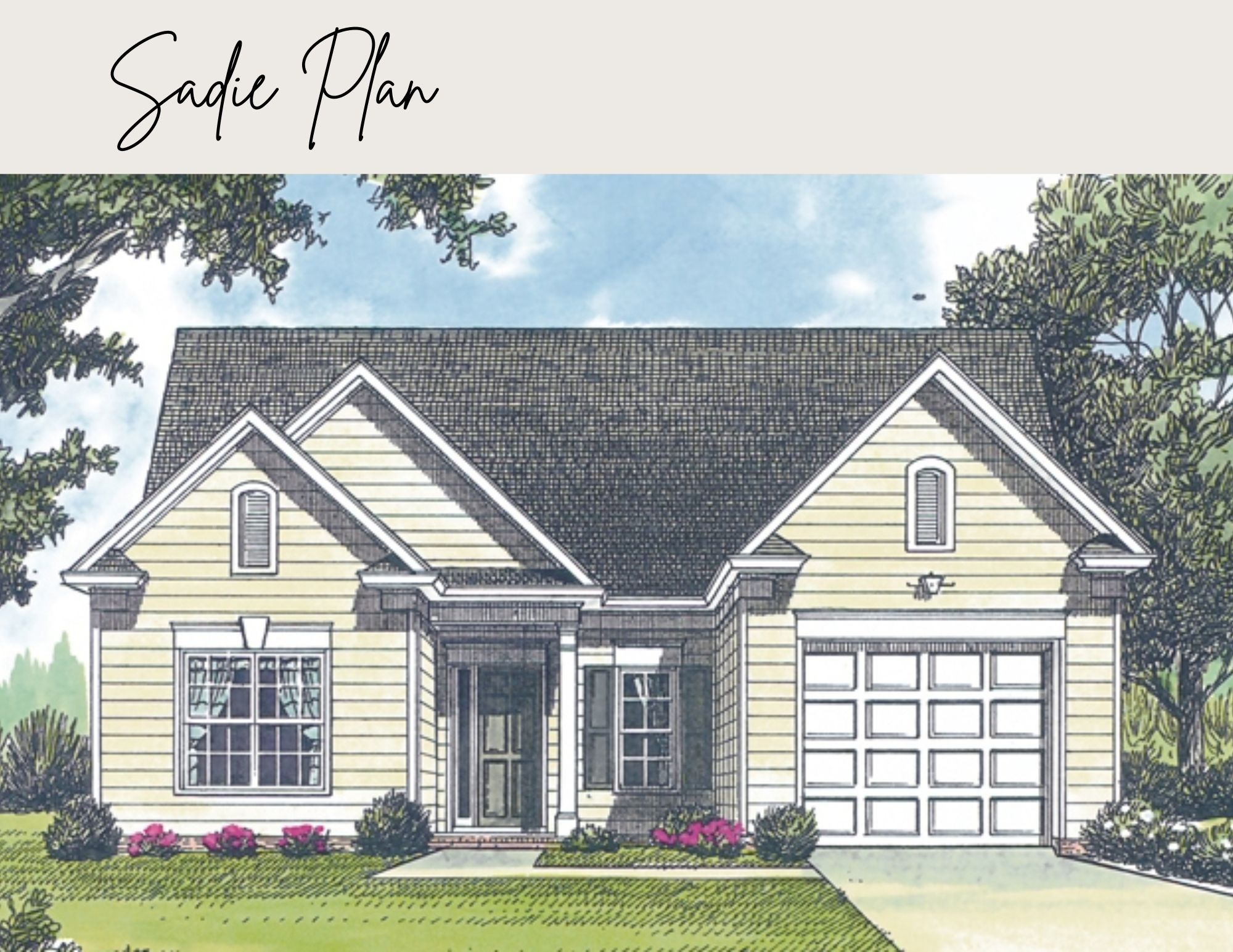 490 Ridge Top Court Clarksville, TN 37040 - Photo 2 of 7 a front view of a house with a yard and garage