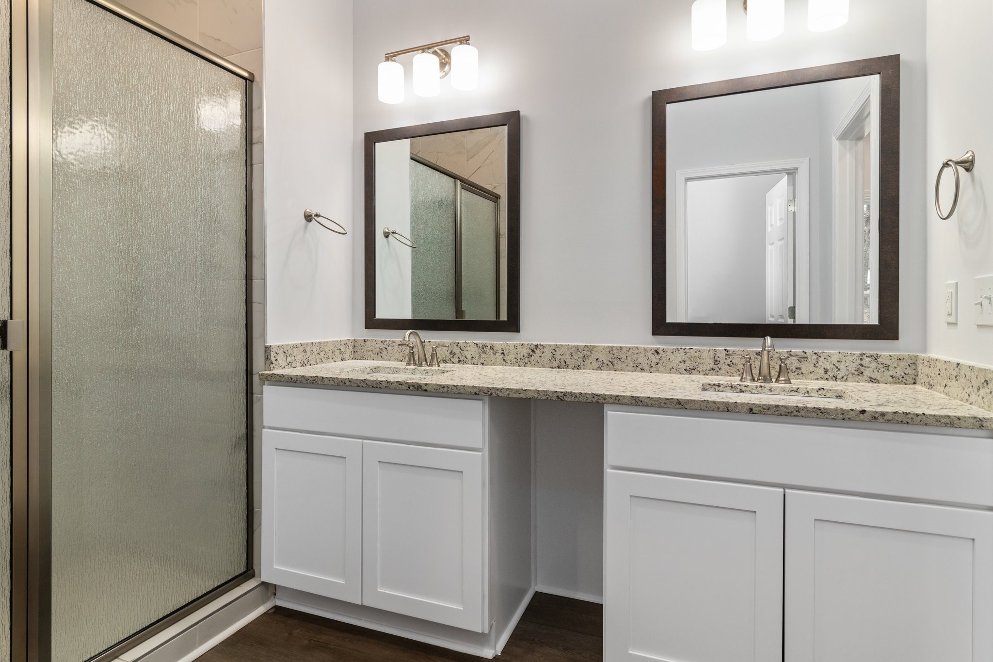 490 Ridge Top Court Clarksville, TN 37040 - Photo 4 of 7 a bathroom with a double vanity sink and a mirror
