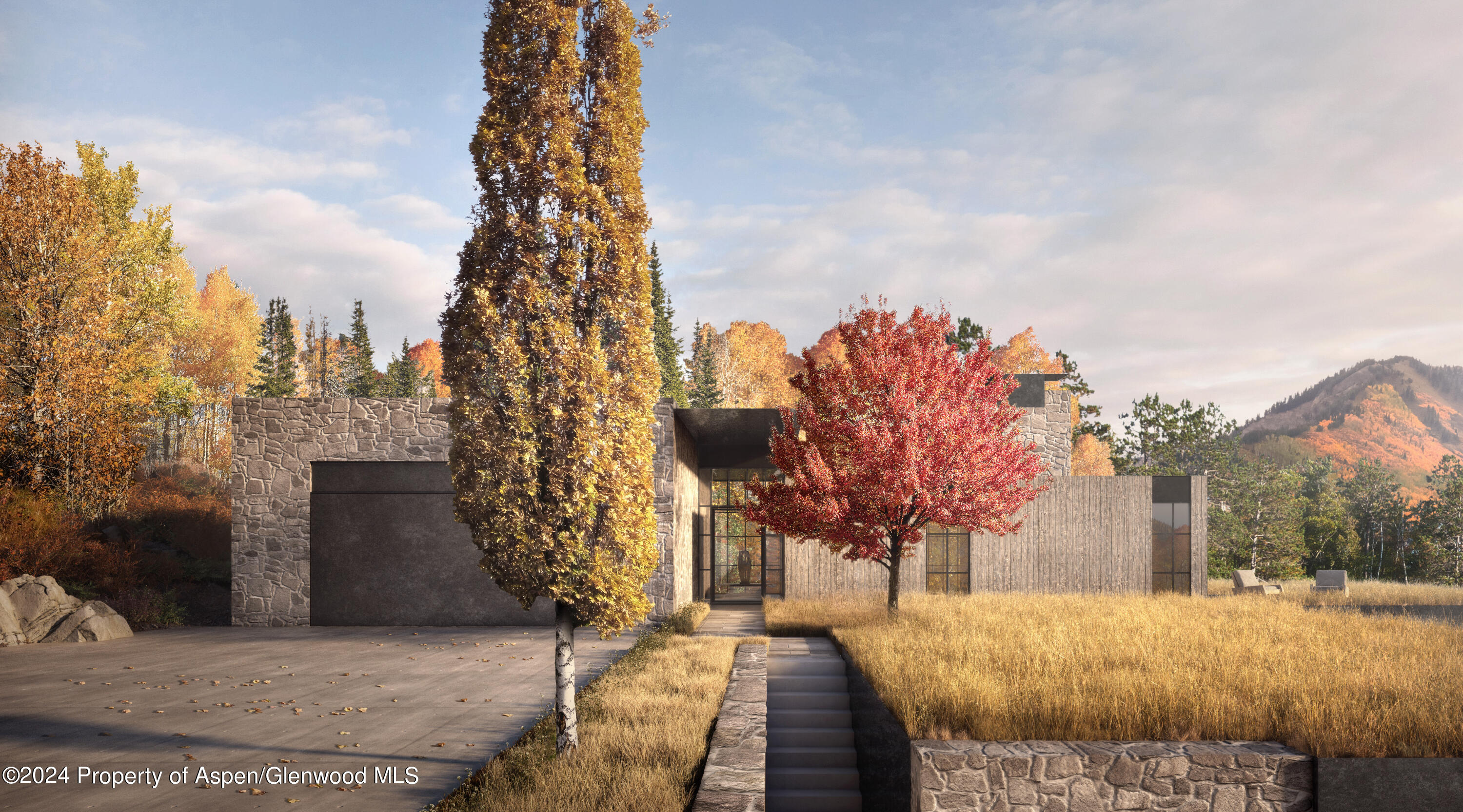 Tbd Tiehack Road Aspen, CO 81611 - Photo 9 of 23 01_Approach view Summer