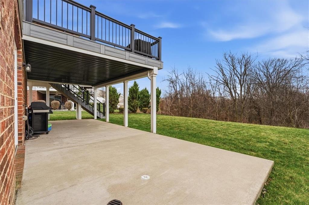 235 Long Ridge Drive Coraopolis, PA 15108 - Photo 27 of 36 a view of a house with backyard and porch