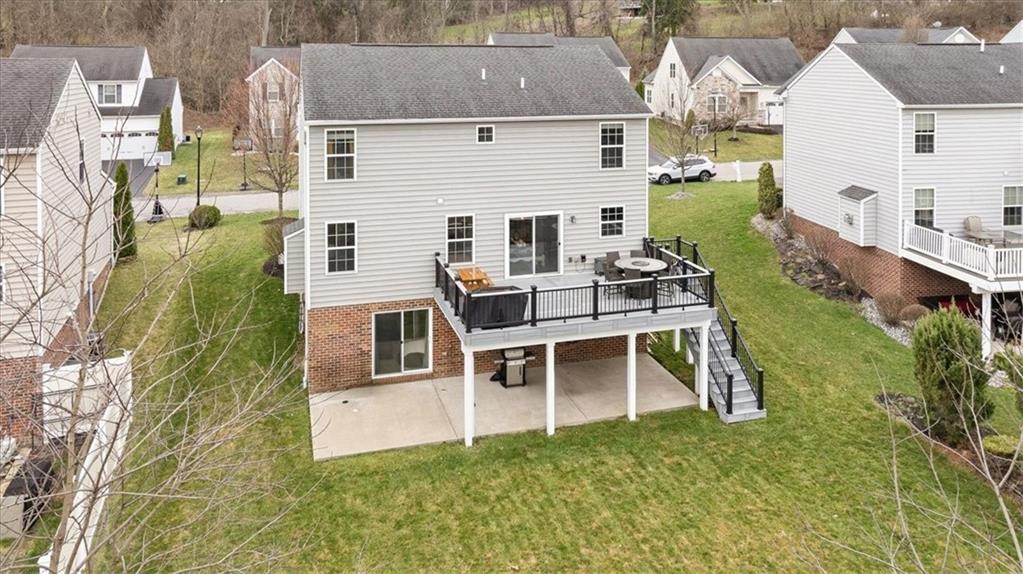 235 Long Ridge Drive Coraopolis, PA 15108 - Photo 29 of 36 a aerial view of a house with a yard