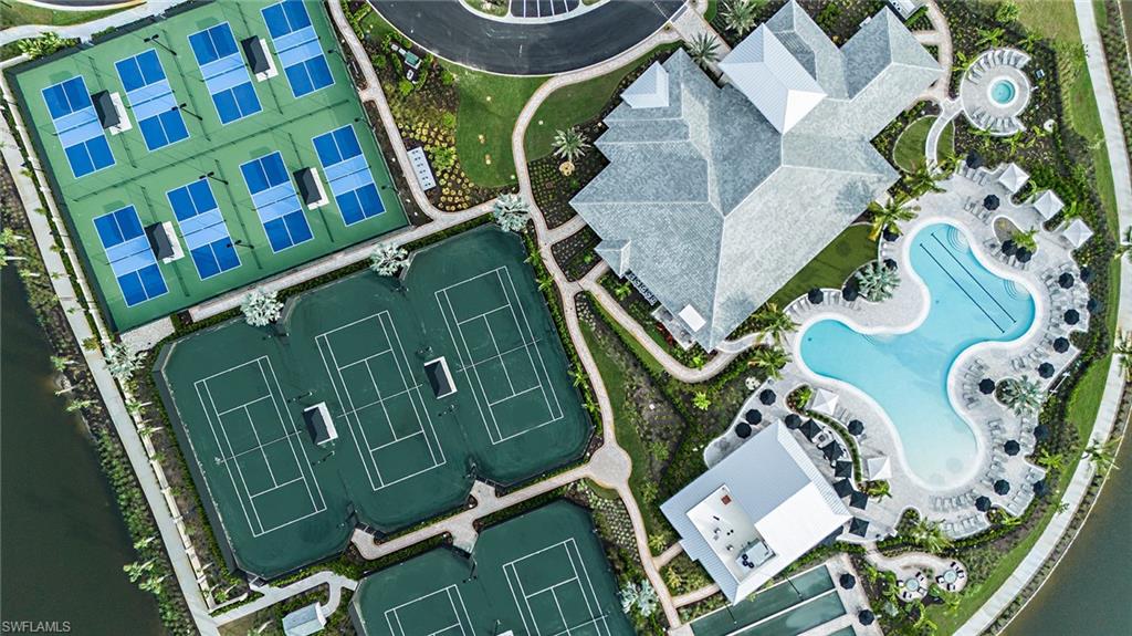 15680 Cassio Way Naples, FL 34114 - Photo 25 of 36 an aerial view of a backyard