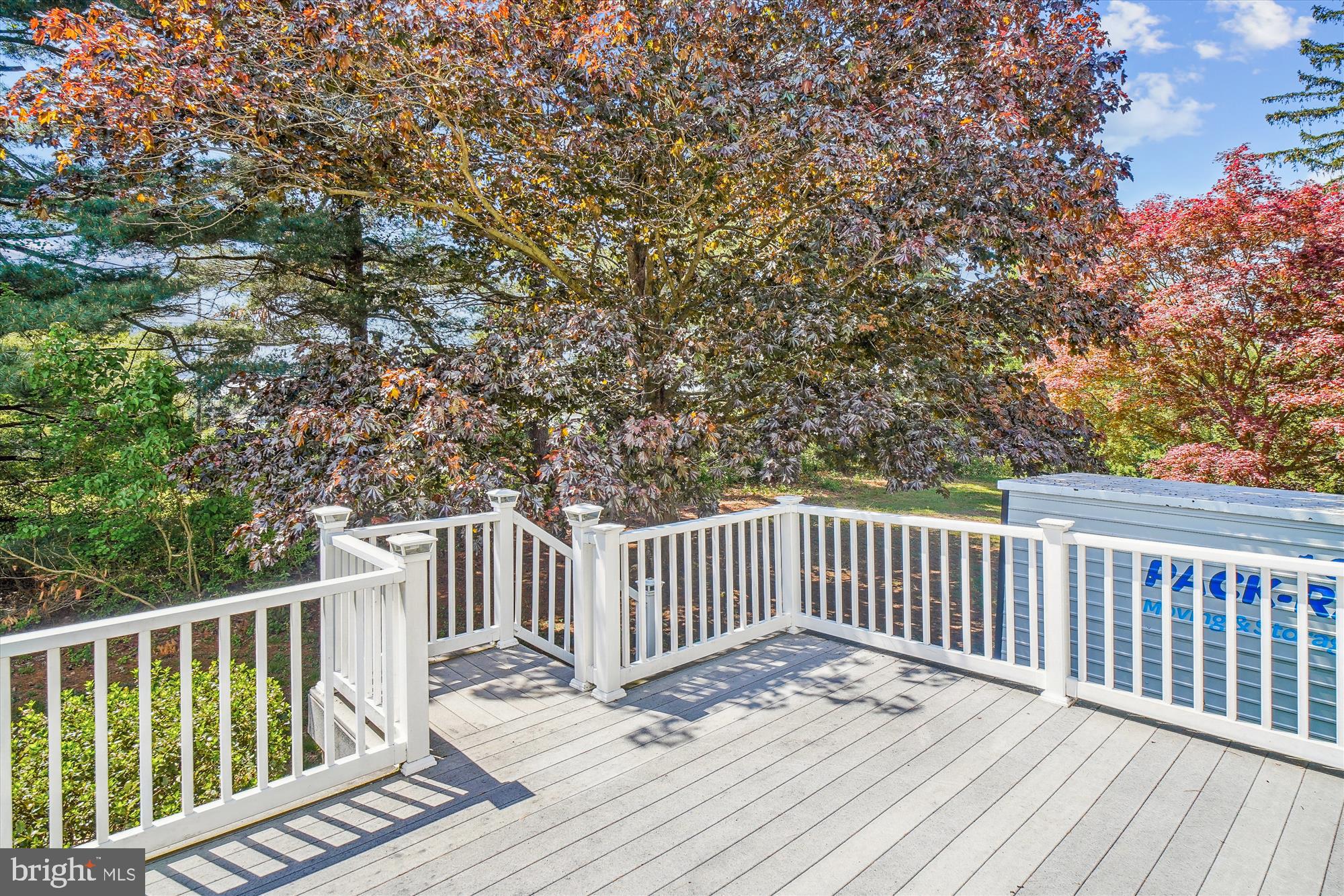 1544 Dennings Road New Windsor, MD 21776 - Photo 22 of 27 Deck overlooking side yard.