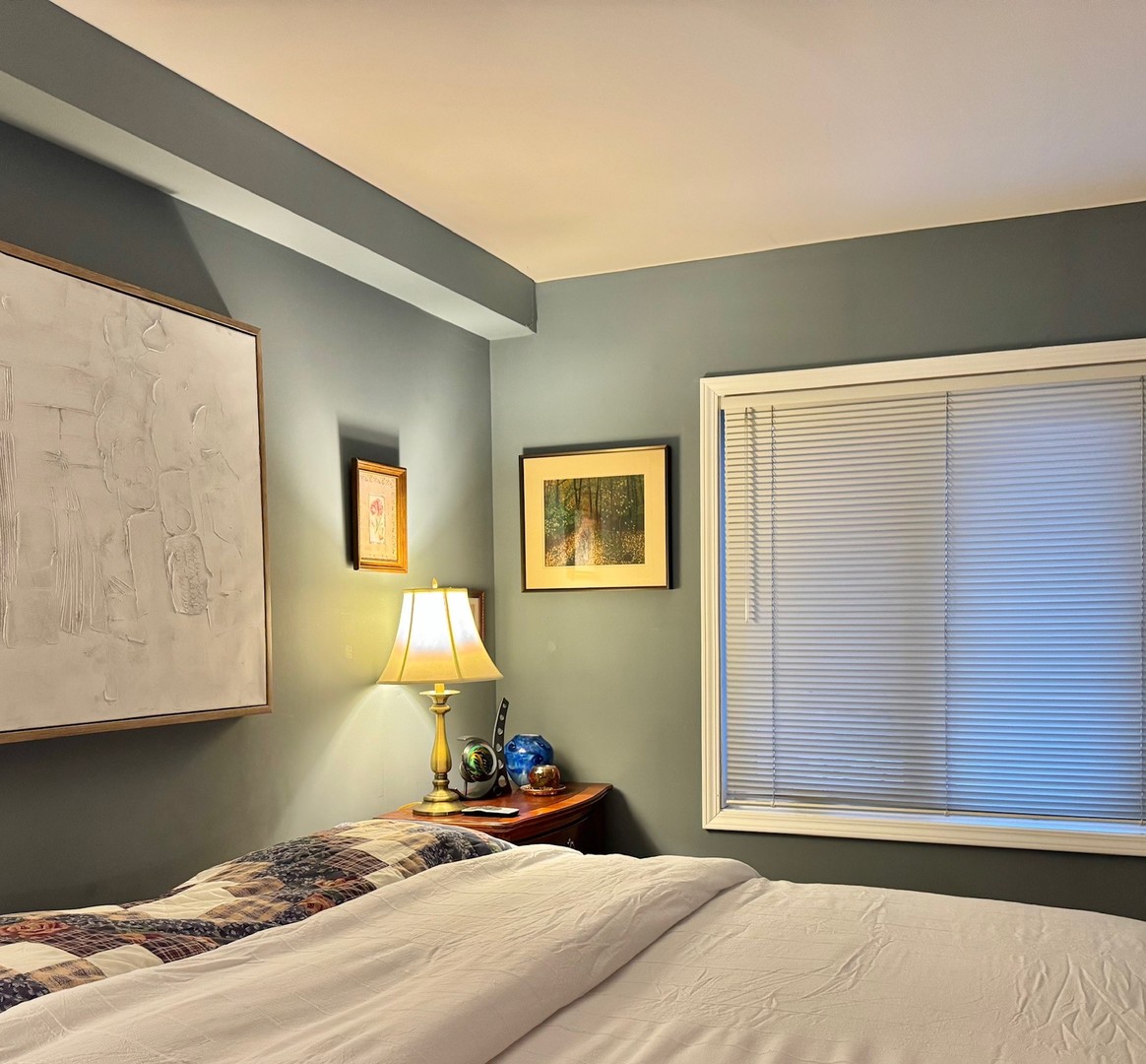 1325 Perry Street, Unit 606 Des Plaines, IL 60016 - Photo 24 of 25 a bedroom with a bed and a window