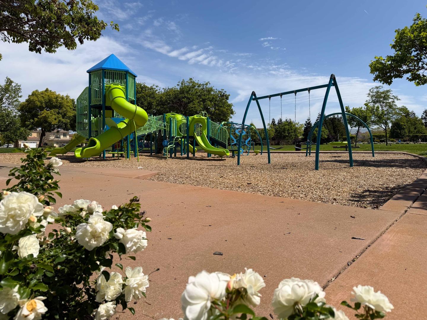 2715 Shellgate Circle Hayward, CA 94545 - Photo 45 of 47 a childrens park with lots of yellow lighting
