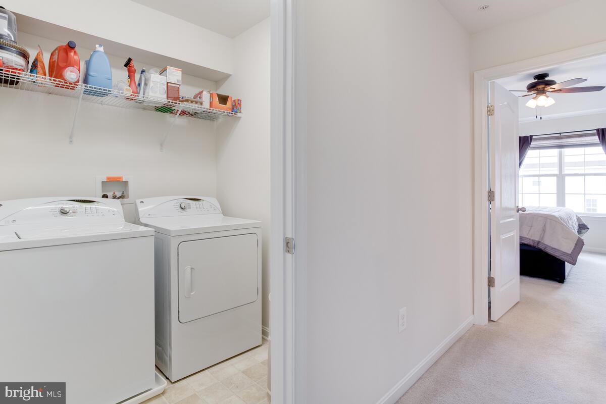 7931 Silver Oak Road Hanover, MD 21076 - Photo 30 of 46 Washer & Dryer on bedroom level