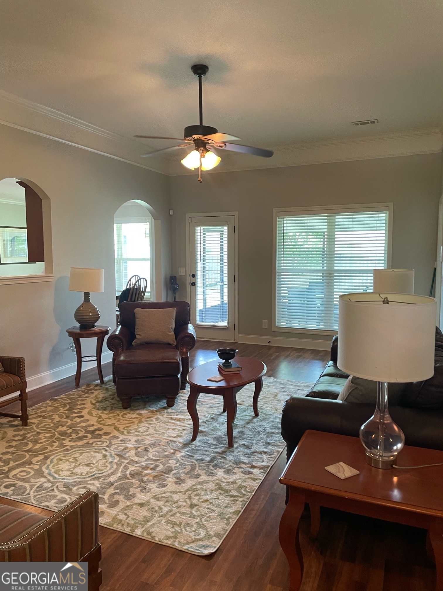 308 Haven Way Perry, GA 31069 - Photo 3 of 17 a living room with furniture and a chandelier