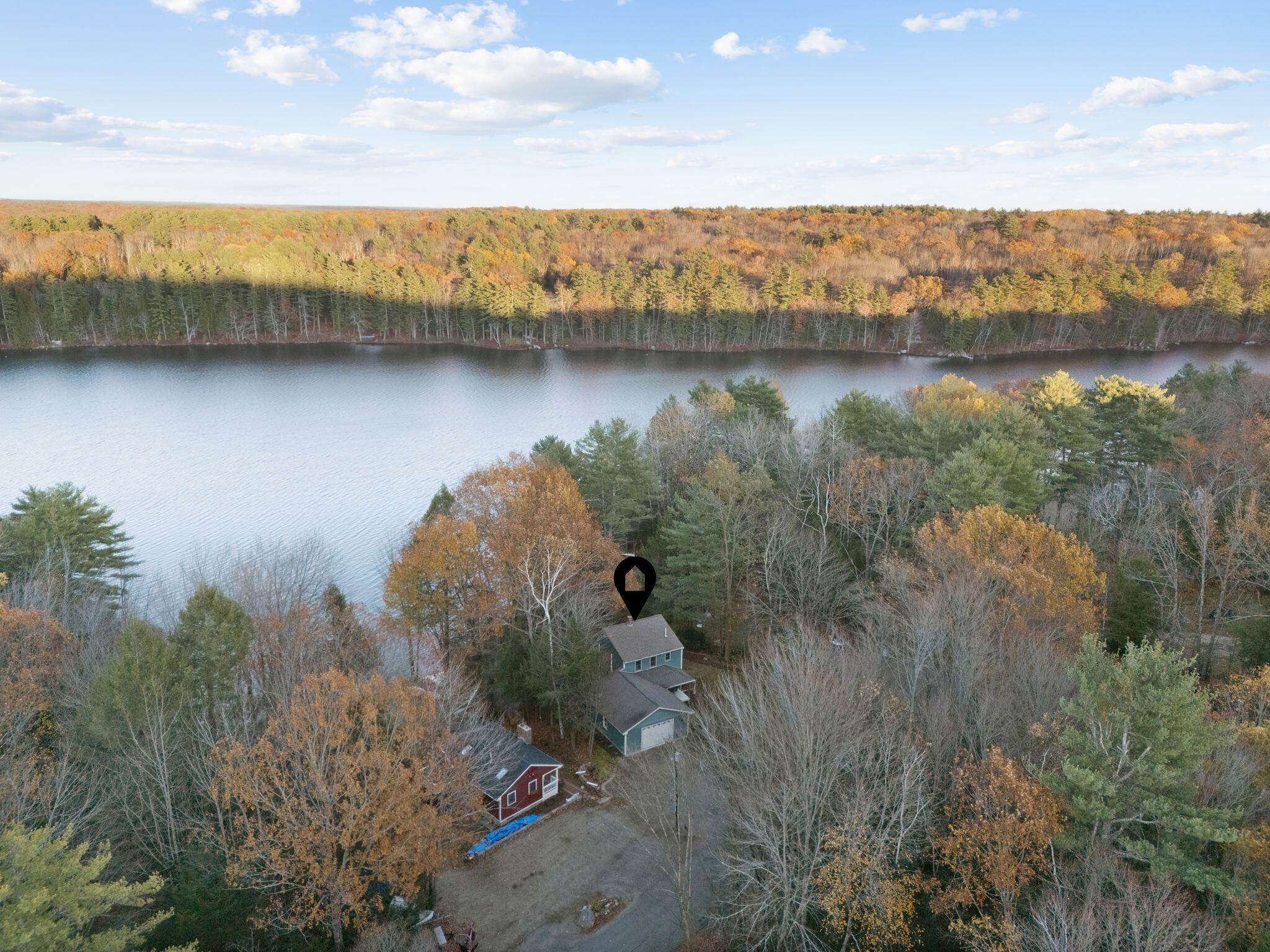 69 Oscar Littlefield Road Lyman, ME 04002 - Photo 6 of 77 House location on lake