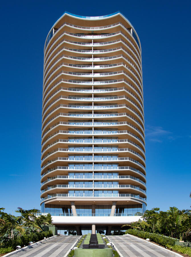 1333 South Flagler Drive, Unit 1001 West Palm Beach, FL 33401 - Photo 10 of 20 a front view of a building with glass windows