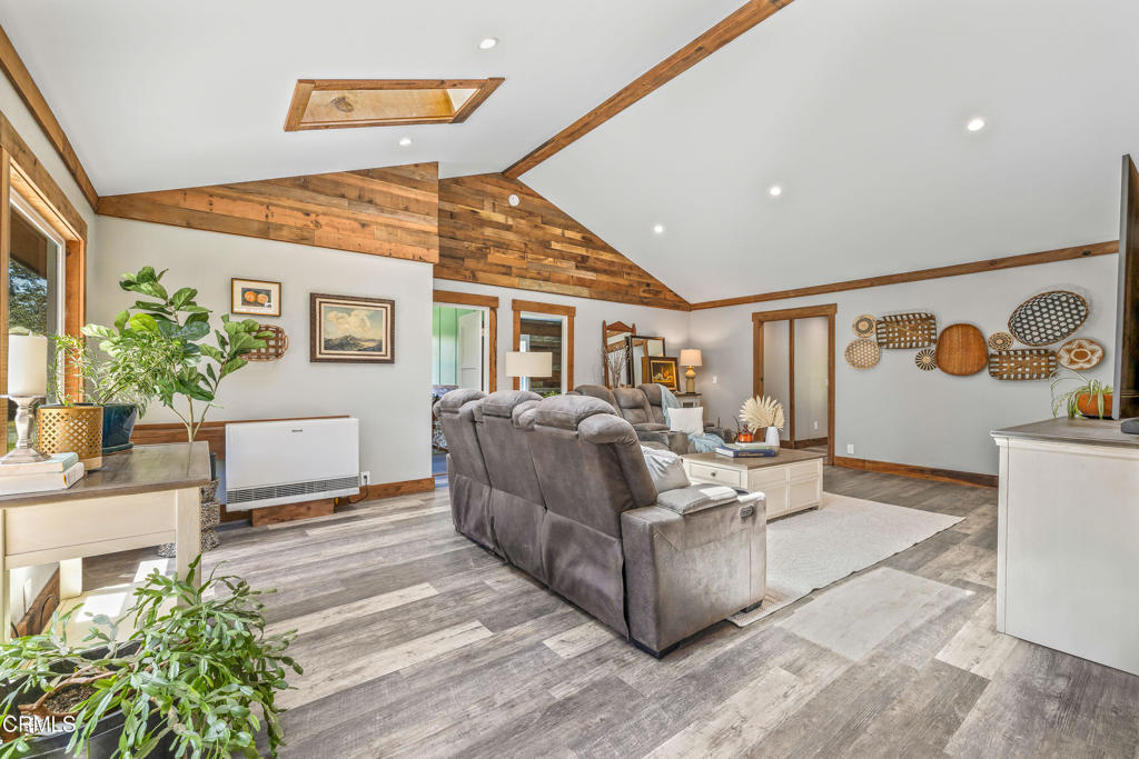 41912 Powers Road Mendocino, CA 95460 - Photo 15 of 48 a living room with furniture and a potted plant