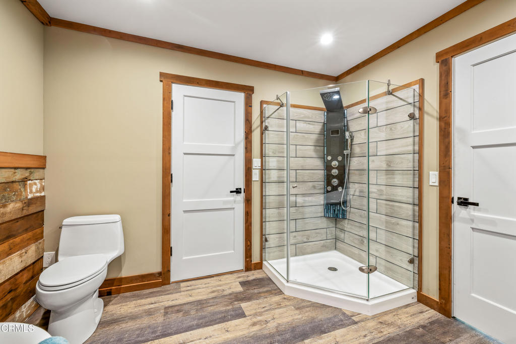 41912 Powers Road Mendocino, CA 95460 - Photo 28 of 48 a bathroom with a toilet and shower