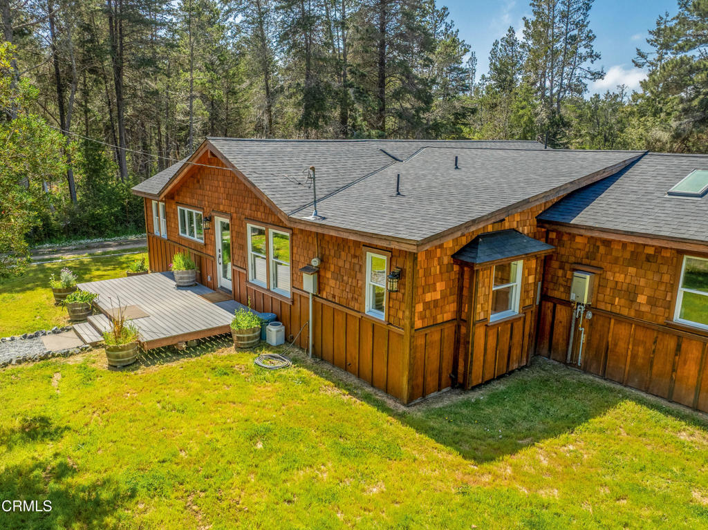 41912 Powers Road Mendocino, CA 95460 - Photo 5 of 48 a view of a house with a yard