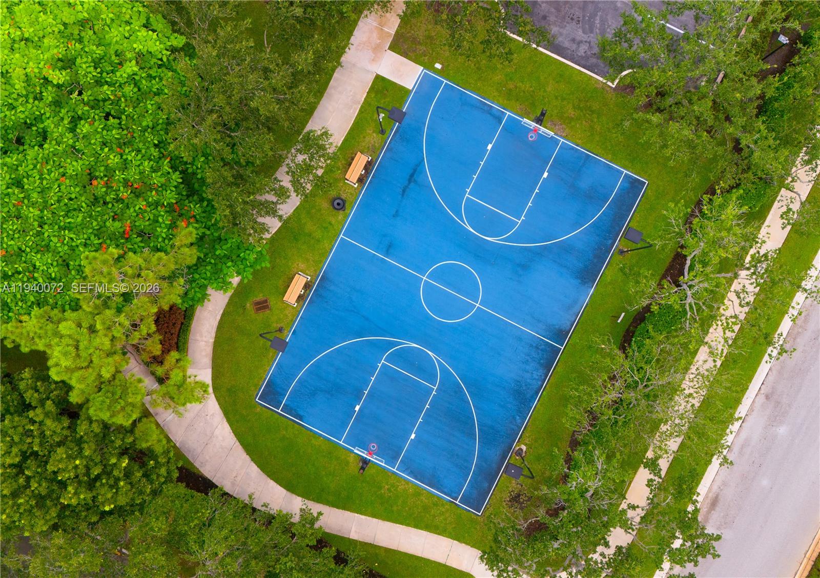 15016 Southwest 35th Street Davie, FL 33331 - Photo 50 of 50 a view of a tennis court