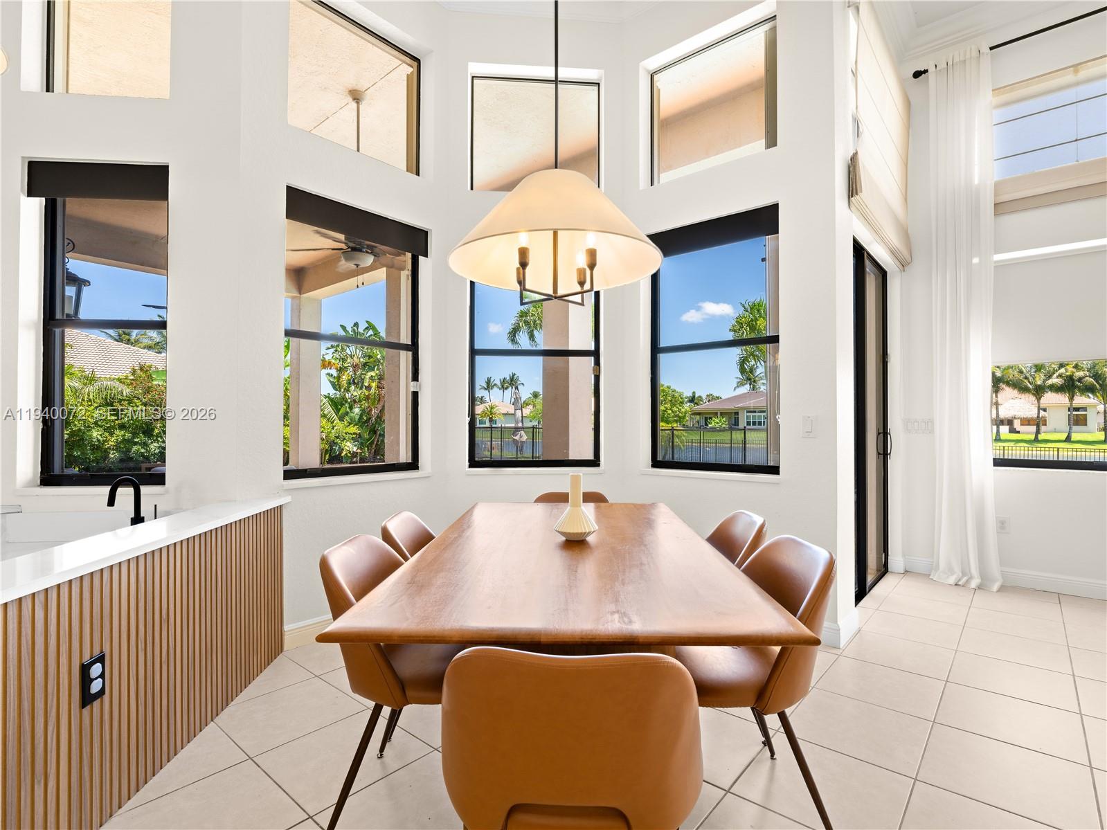 15016 Southwest 35th Street Davie, FL 33331 - Photo 10 of 50 a view of a dining room with furniture and window