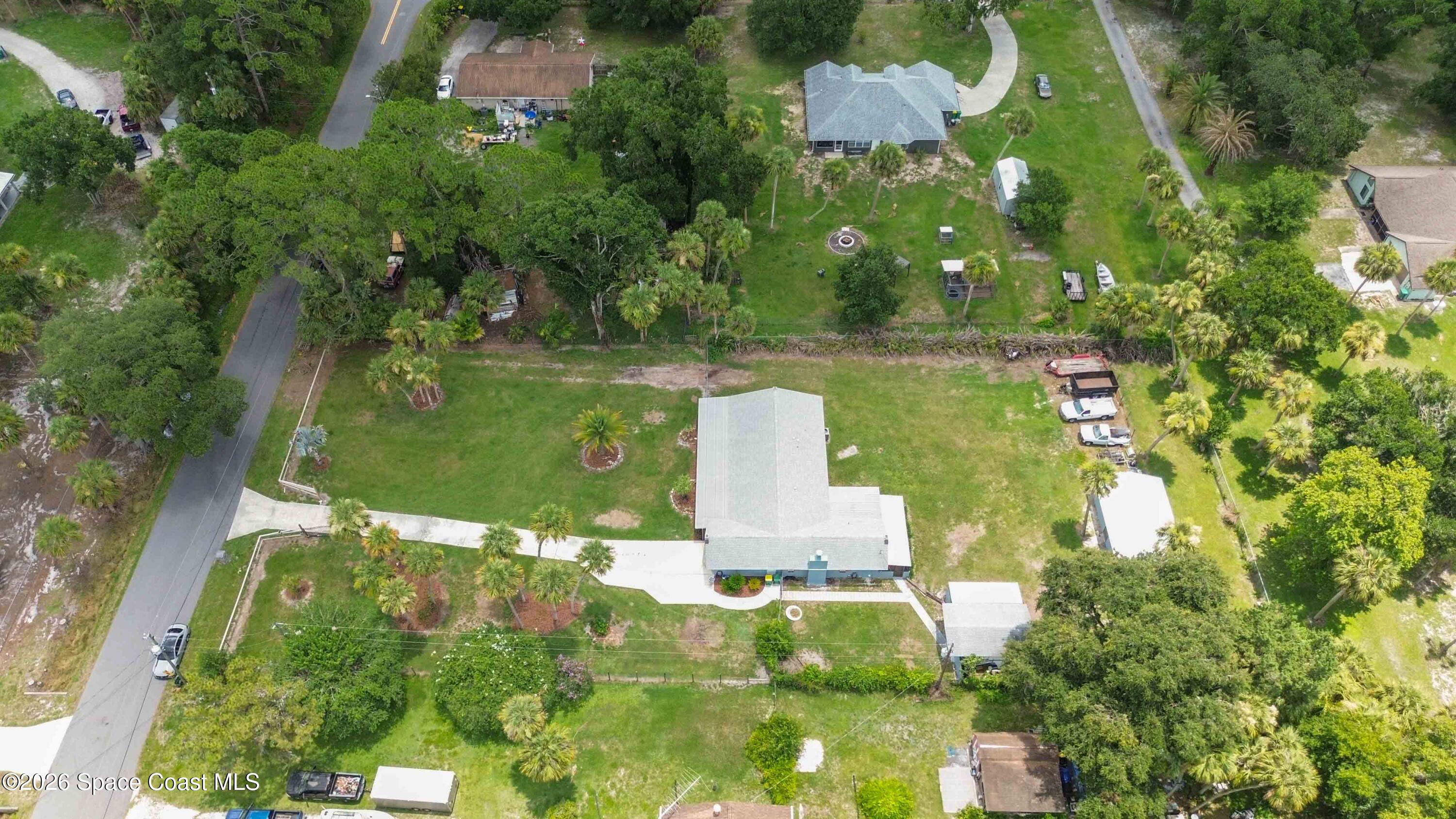 4105 Rector Road Cocoa, FL 32926 - Photo 43 of 49 Aerial of Property