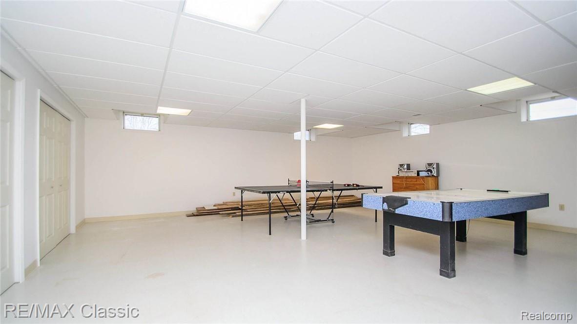 2322 Mooreville Road Milan, MI 48160 - Photo 59 of 78 Bright open finished basement