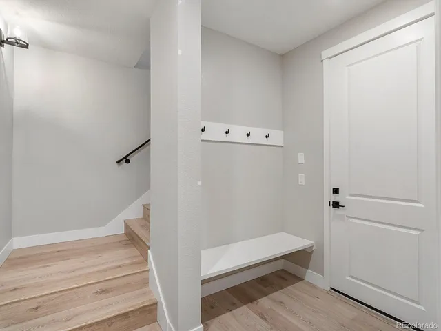 a view of empty room