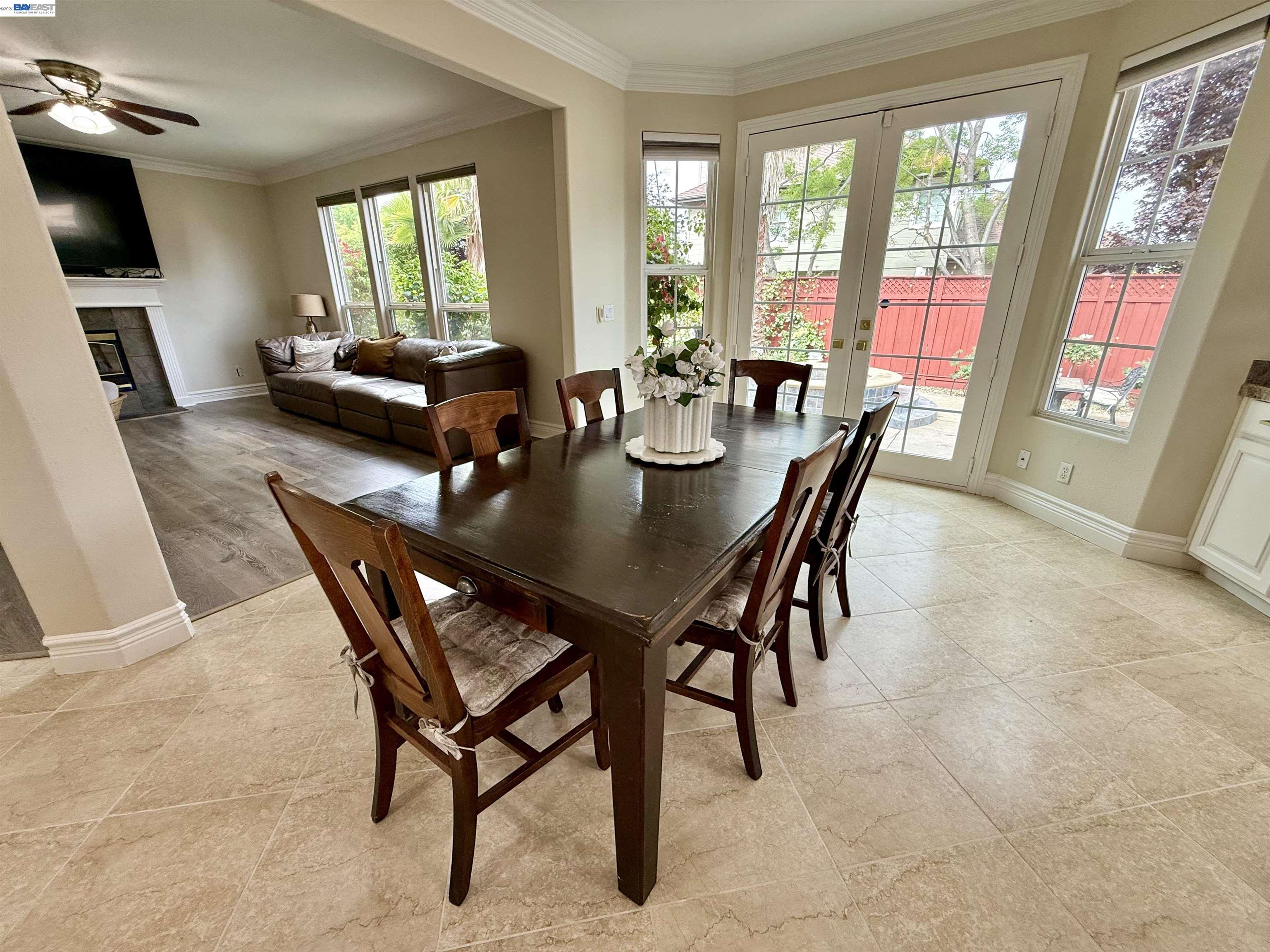 1284 Riesling Circle Livermore, CA 94550 - Photo 26 of 79 a view of a dining room with furniture window and outside view