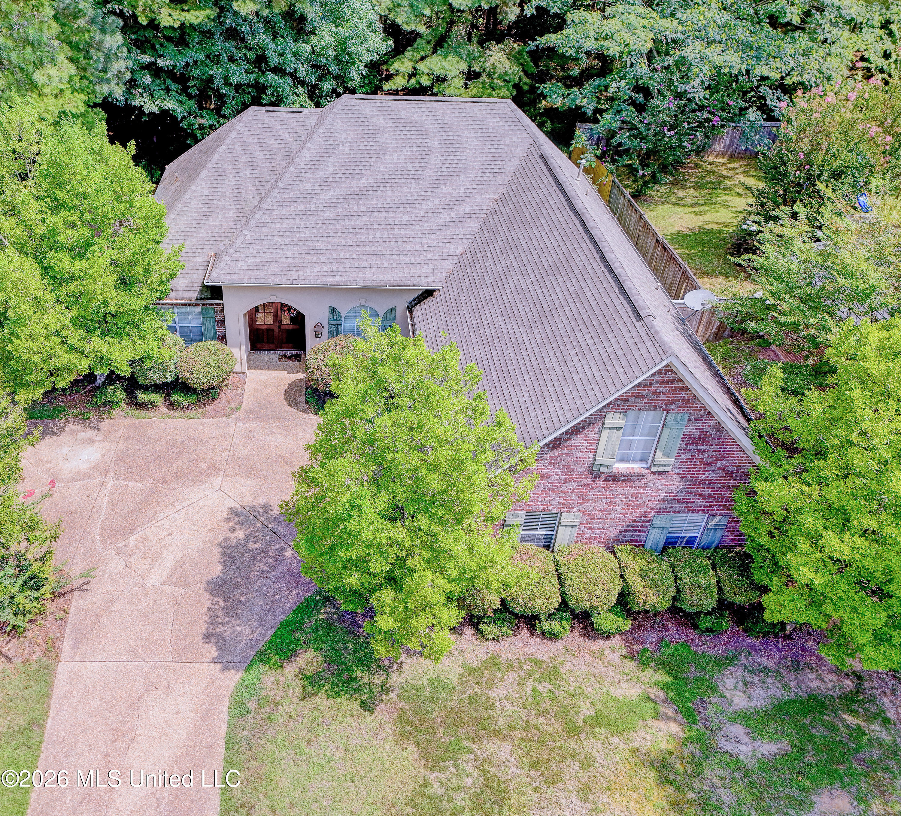 137 Baileys Ridge Circle Clinton, MS 39056 - Photo 58 of 67 57 Aerial Front View