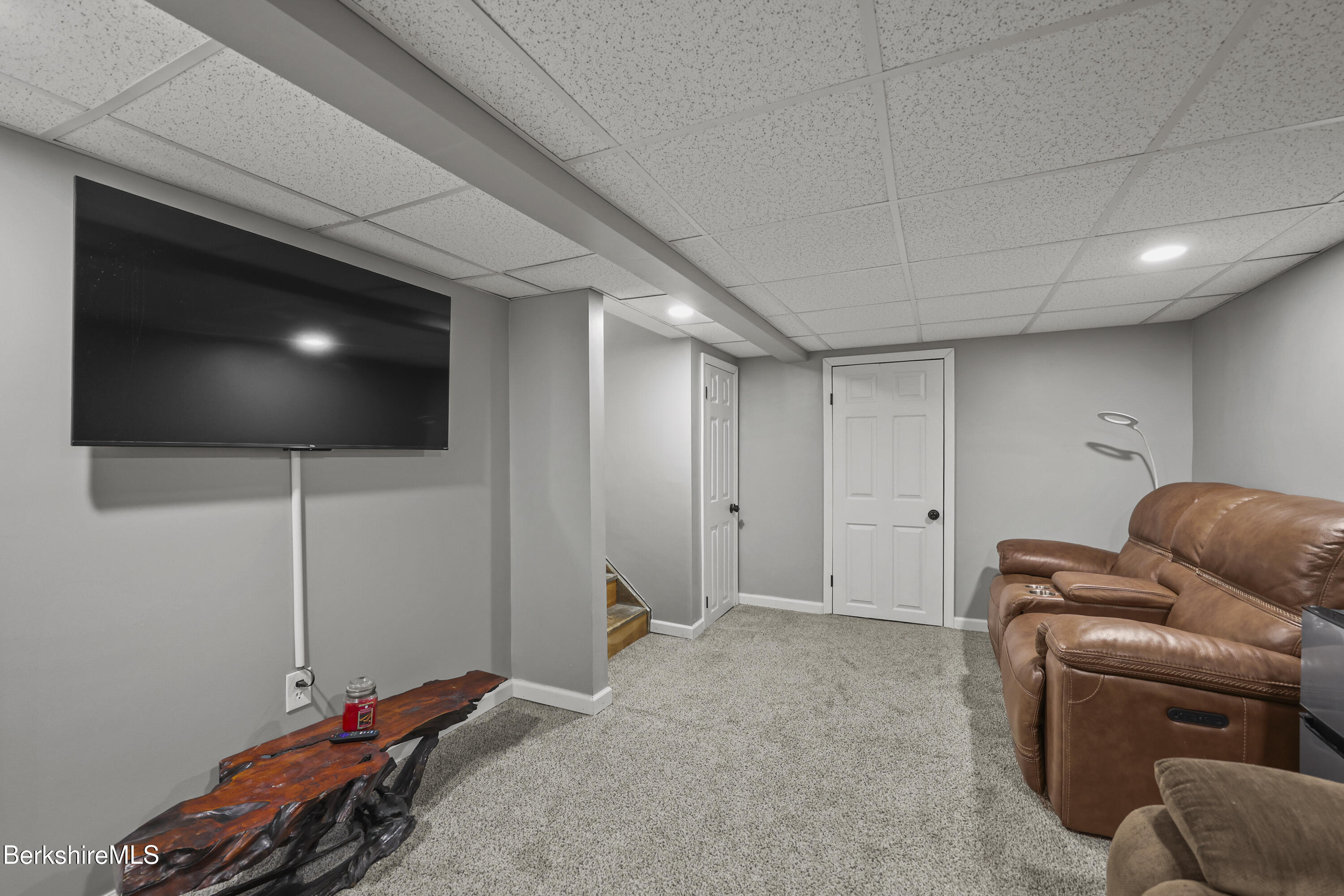 96 Broadview Terrace Pittsfield, MA 01201 - Photo 34 of 34 Lower Level Movie Room