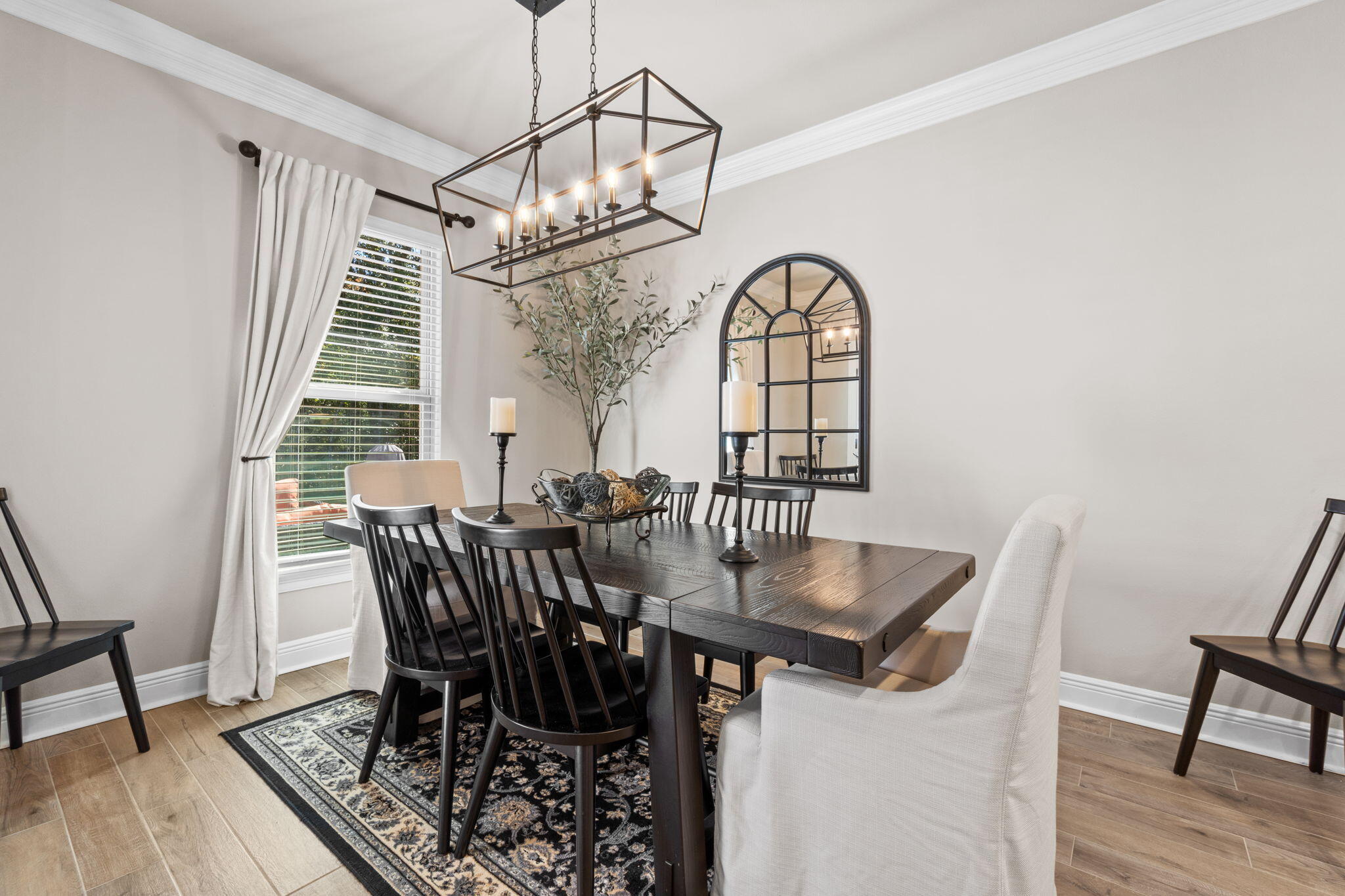 33 Cozy Cove Freeport, FL 32439 - Photo 17 of 87 a view of a dining room with furniture window and wooden floor